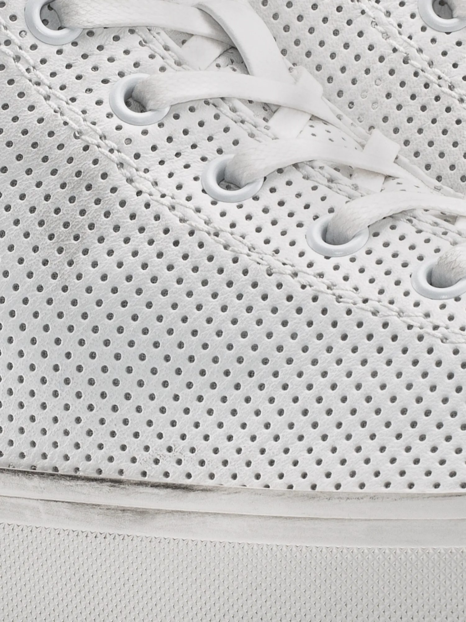 Court in Chalk Perforated Distressed sold by Koio product image thumbnail 5