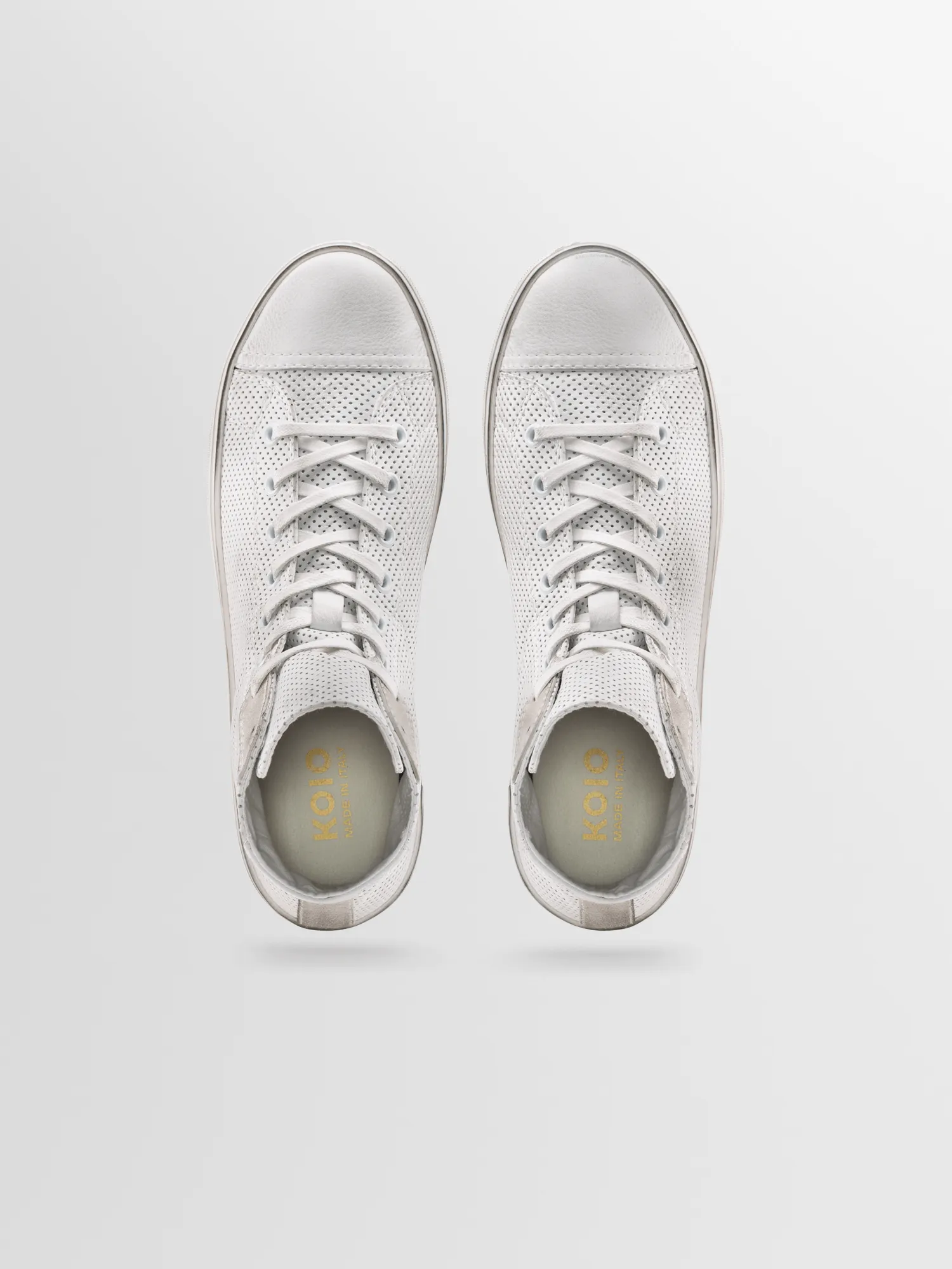 Court in Chalk Perforated Distressed sold by Koio product image thumbnail 3