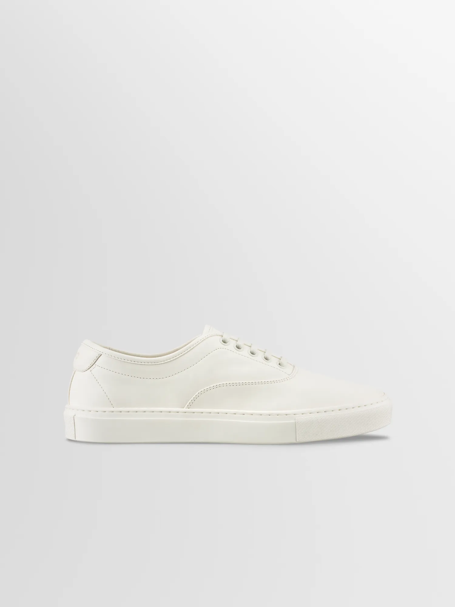 Portofino Leather Sneaker in Antique White sold by Koio