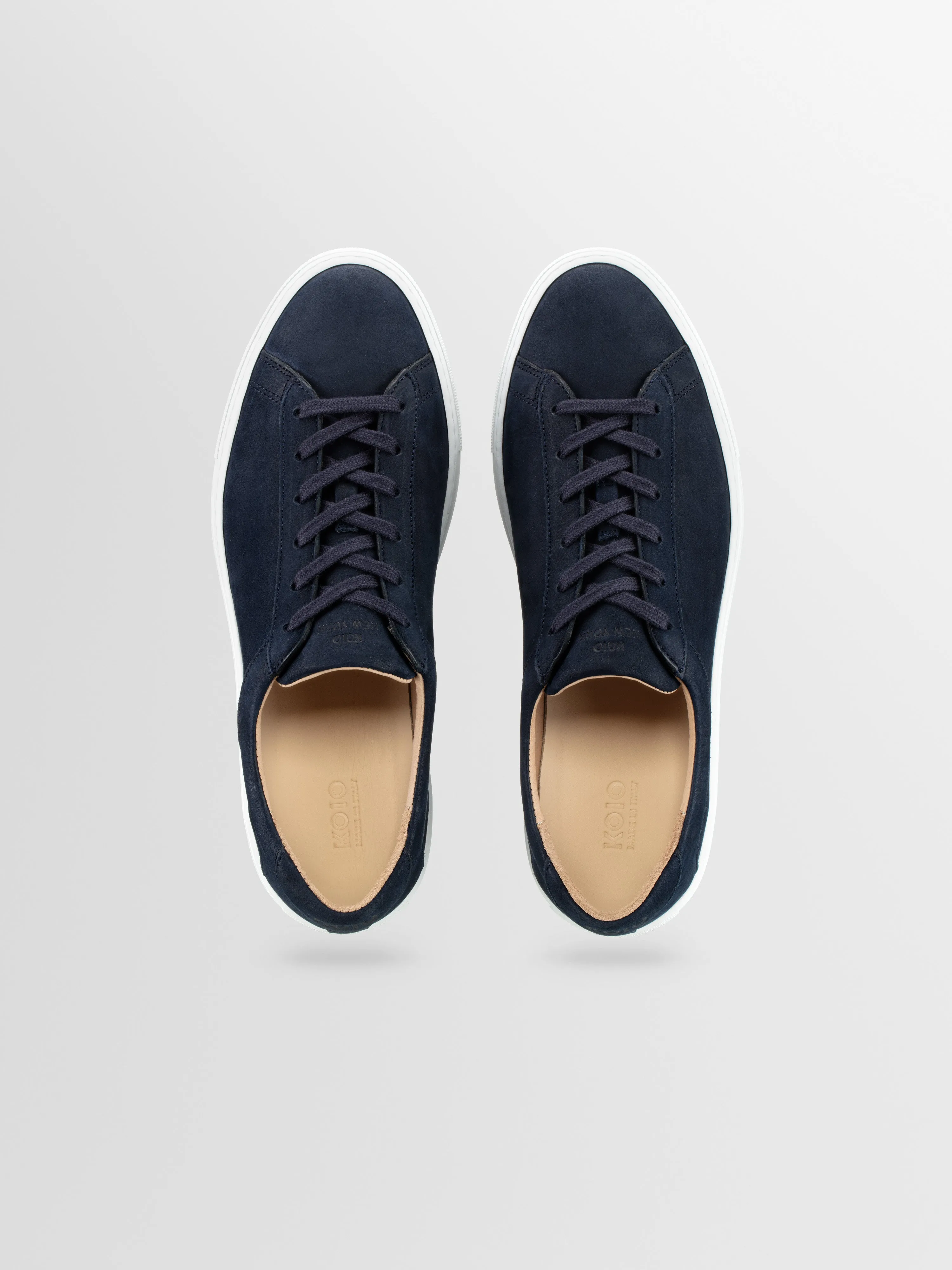 Capri Nubuck Sneaker in Yacht sold by Koio product image thumbnail 3