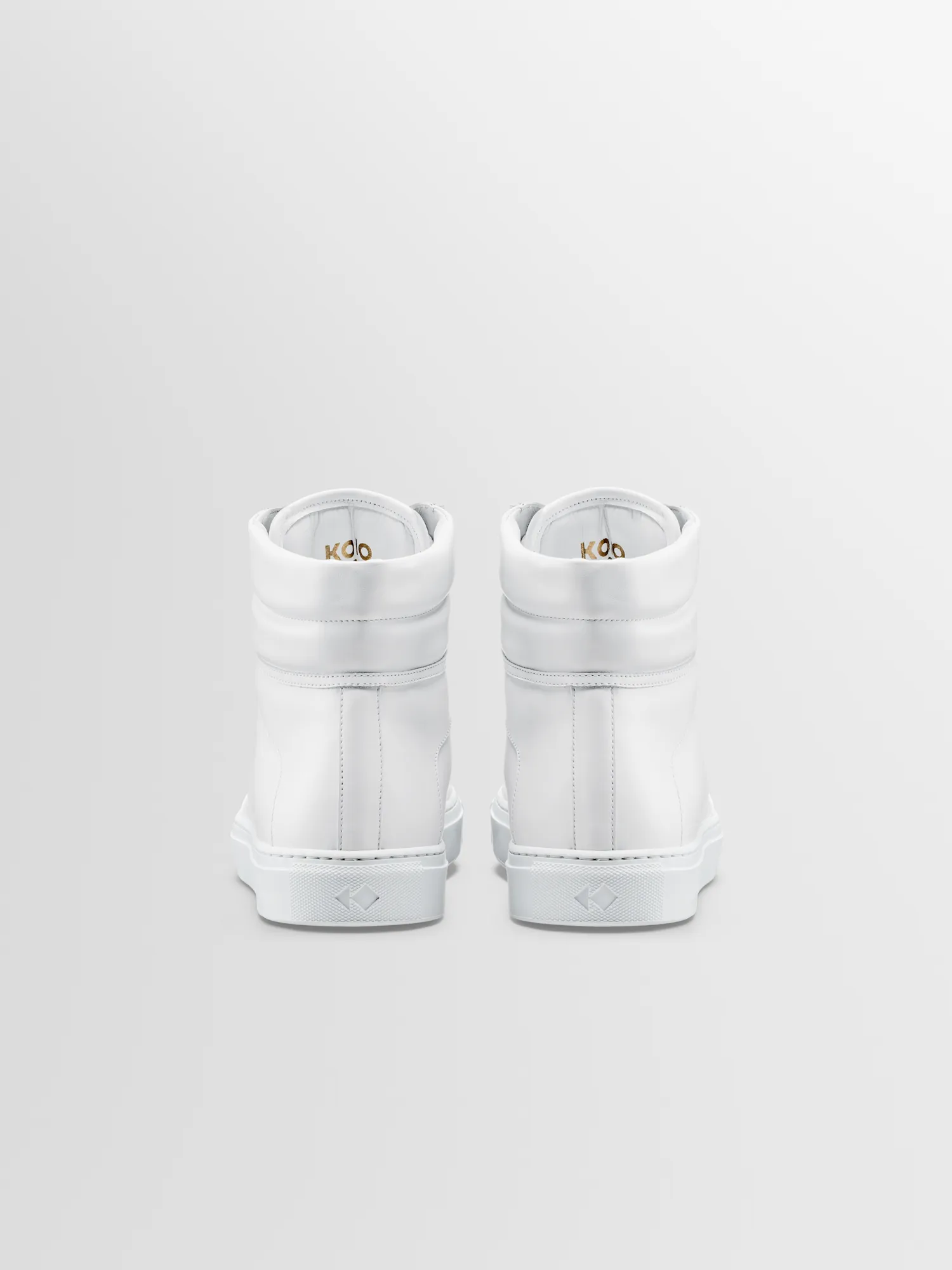 Primo Leather Sneaker in Triple White sold by Koio product image thumbnail 4