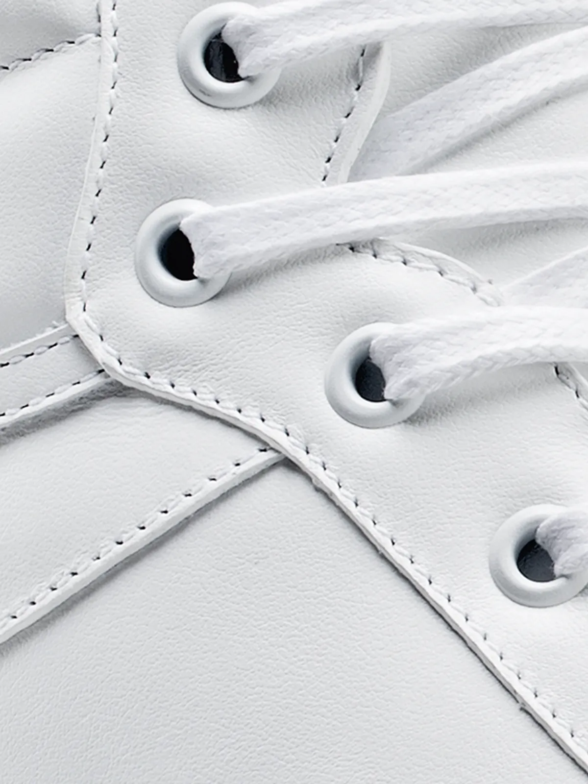 Primo Leather Sneaker in Triple White sold by Koio product image thumbnail 5