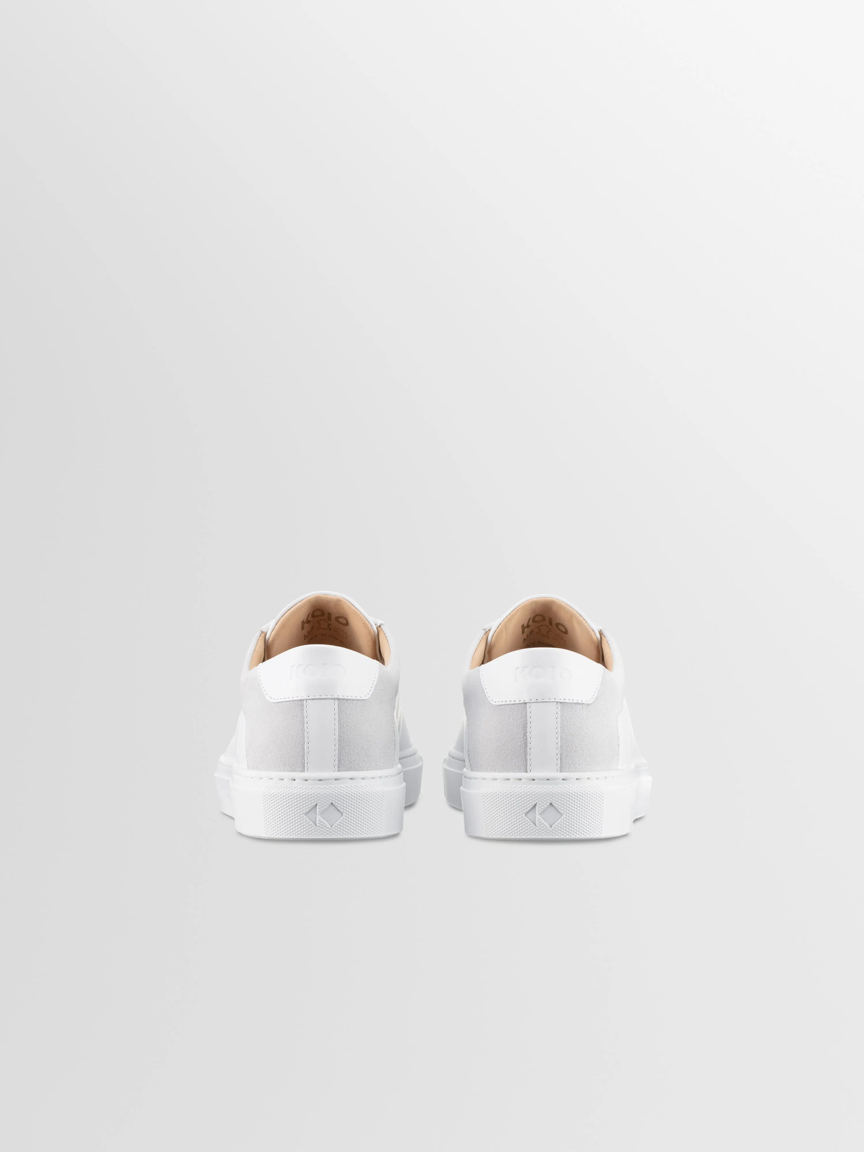 Capri Leather & Suede Sneaker in Avorio sold by Koio product image thumbnail 4