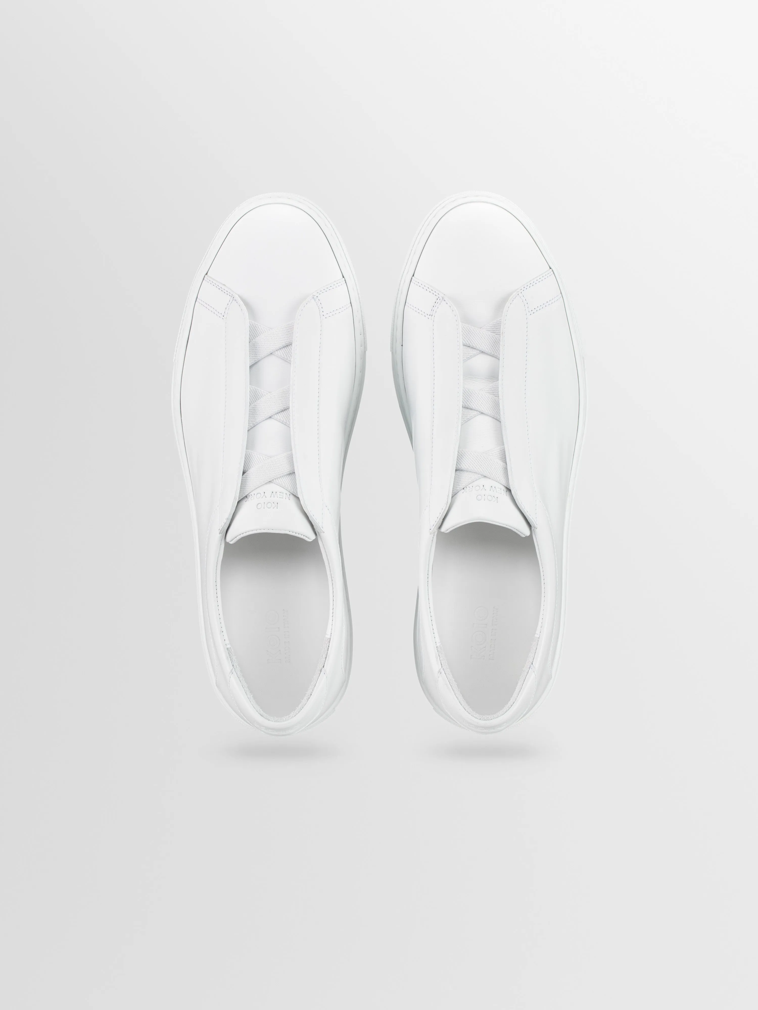 Capri X in Triple White sold by Koio product image thumbnail 3