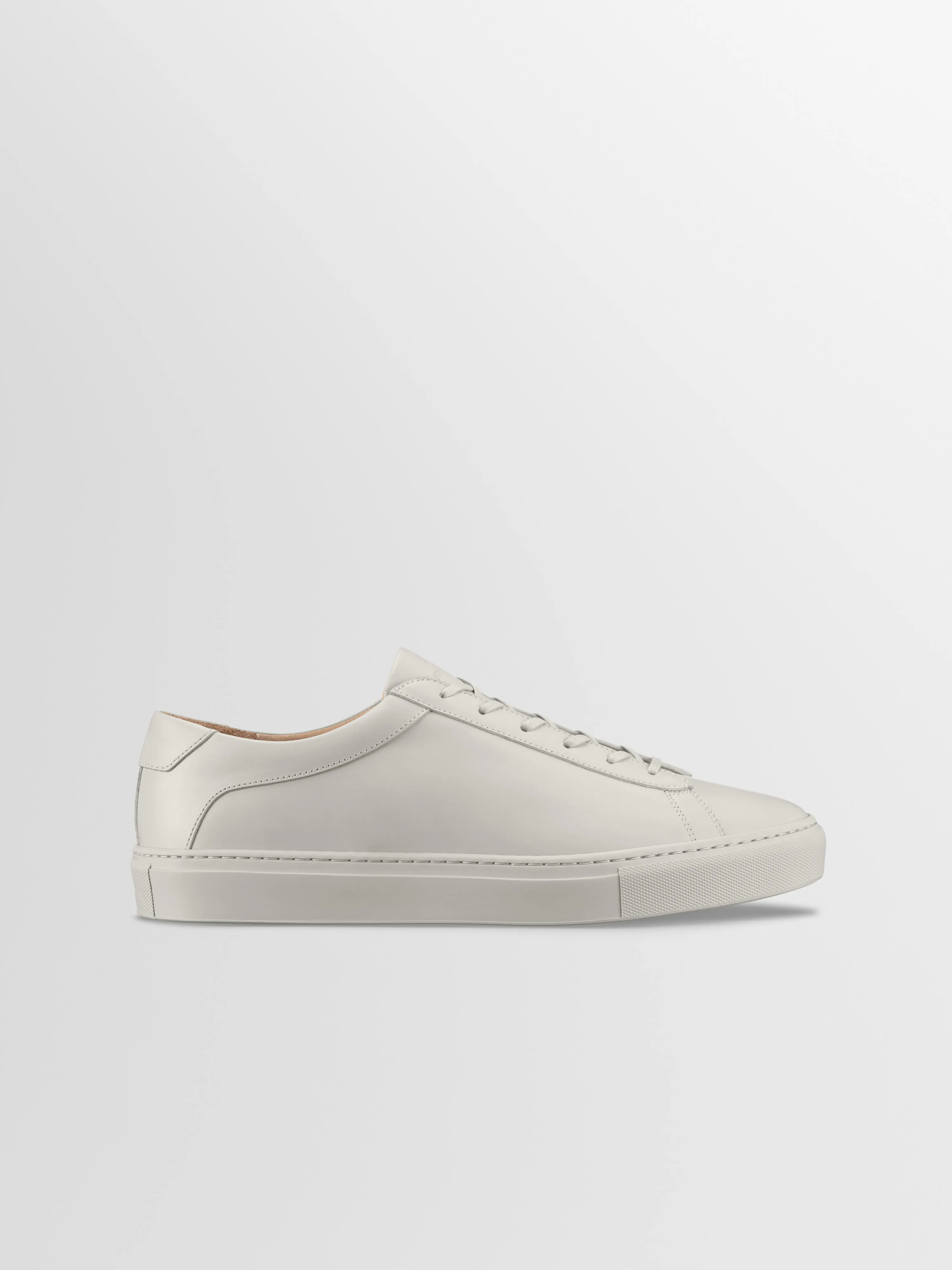 Capri Leather Sneaker in Sandstone sold by Koio