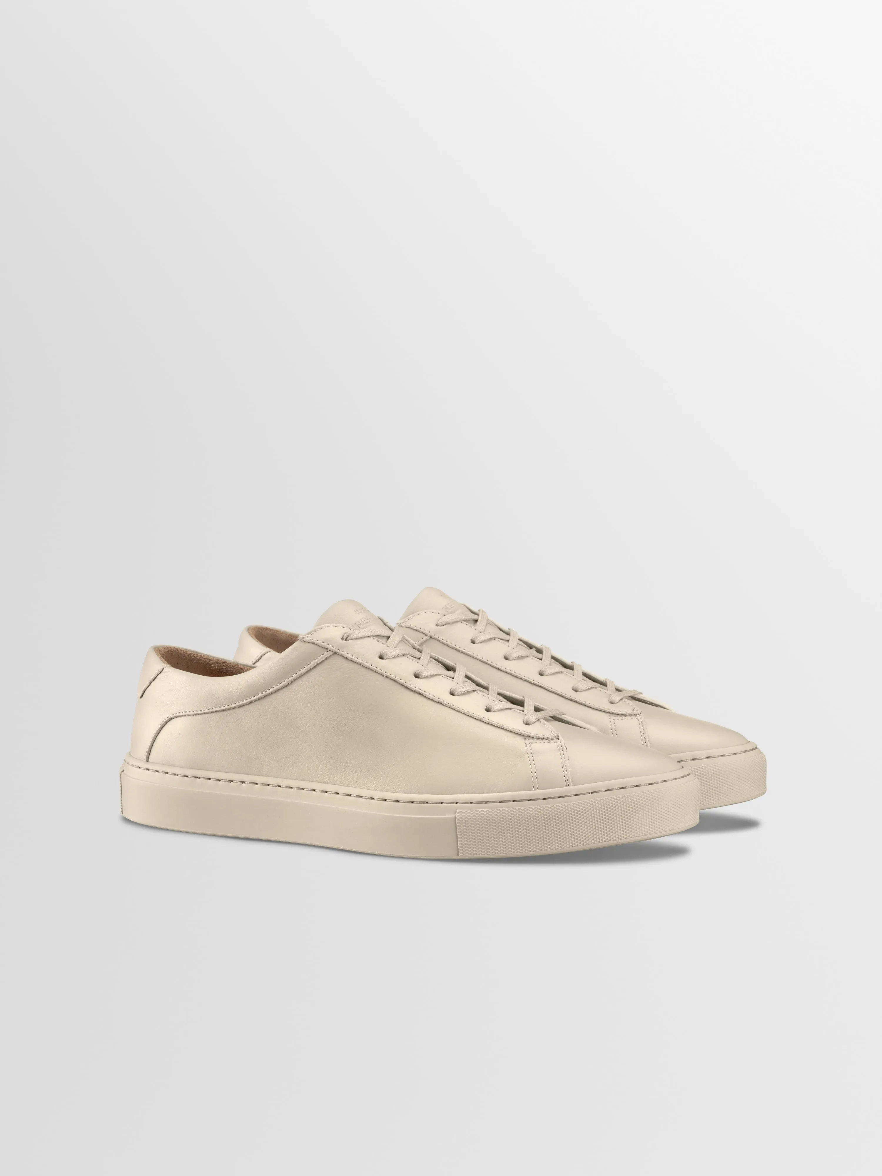 Capri Leather Sneaker in Limestone sold by Koio product image thumbnail 2