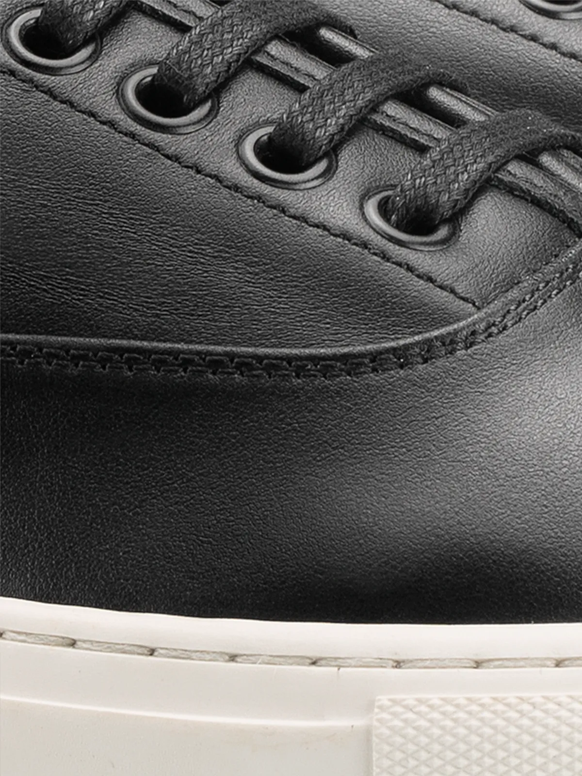 Portofino Leather Sneaker in Carbon sold by Koio product image thumbnail 5