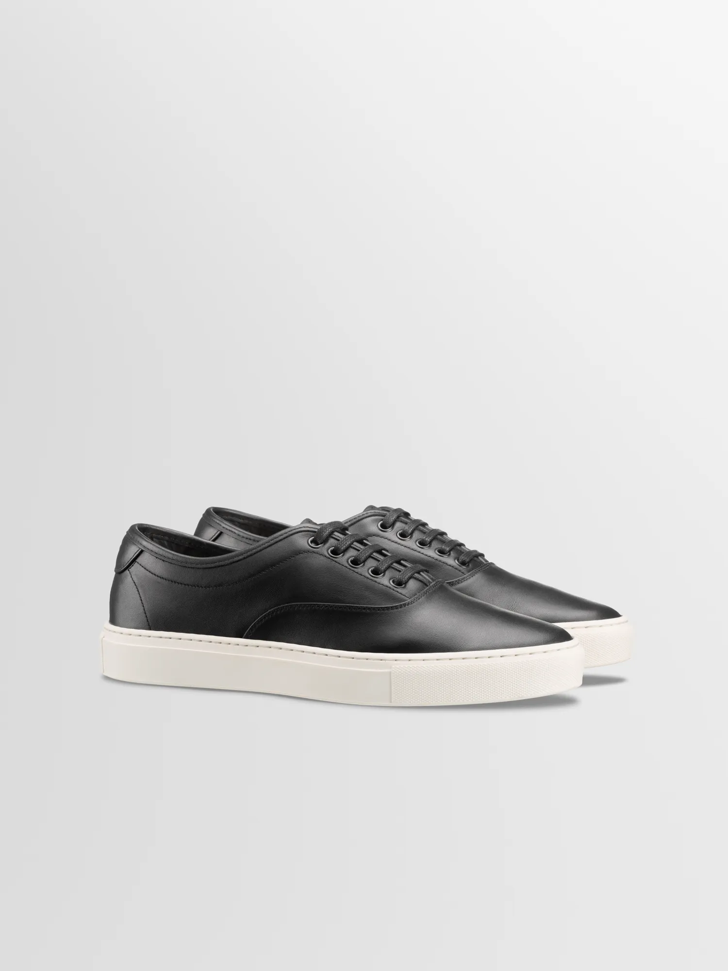 Portofino Leather Sneaker in Carbon sold by Koio product image thumbnail 2