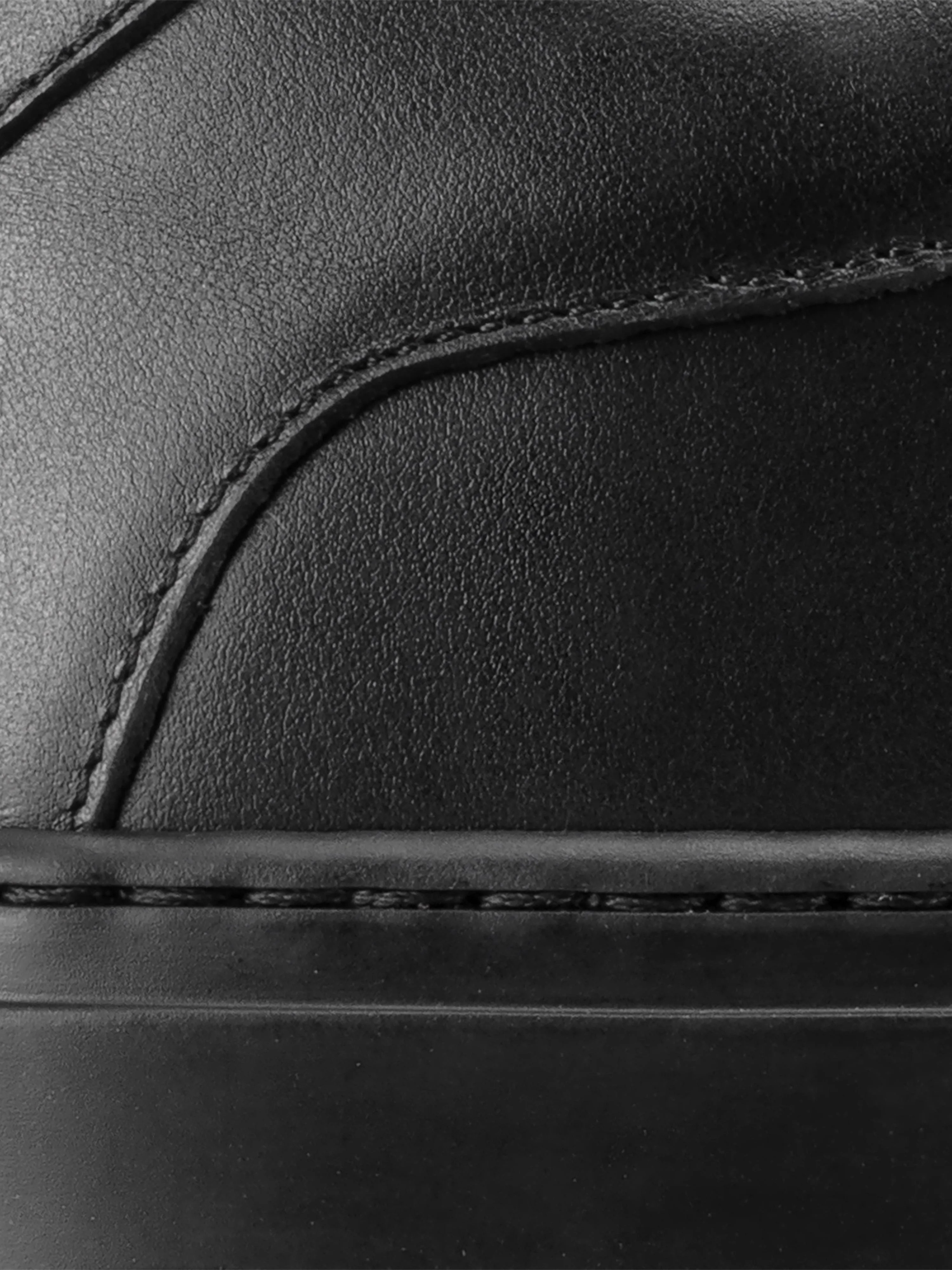 Capri Leather Sneaker in Nero sold by Koio product image thumbnail 5