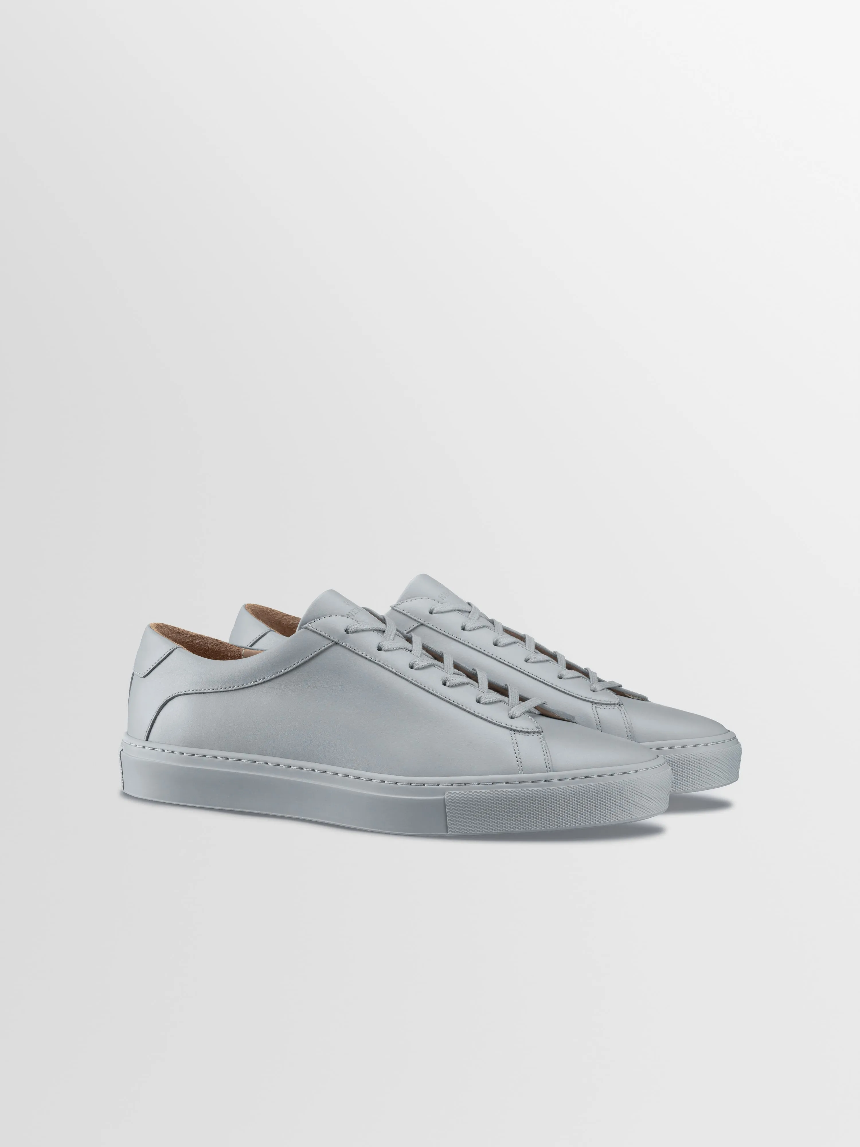 Capri Leather Sneaker in Pebble sold by Koio product image thumbnail 2