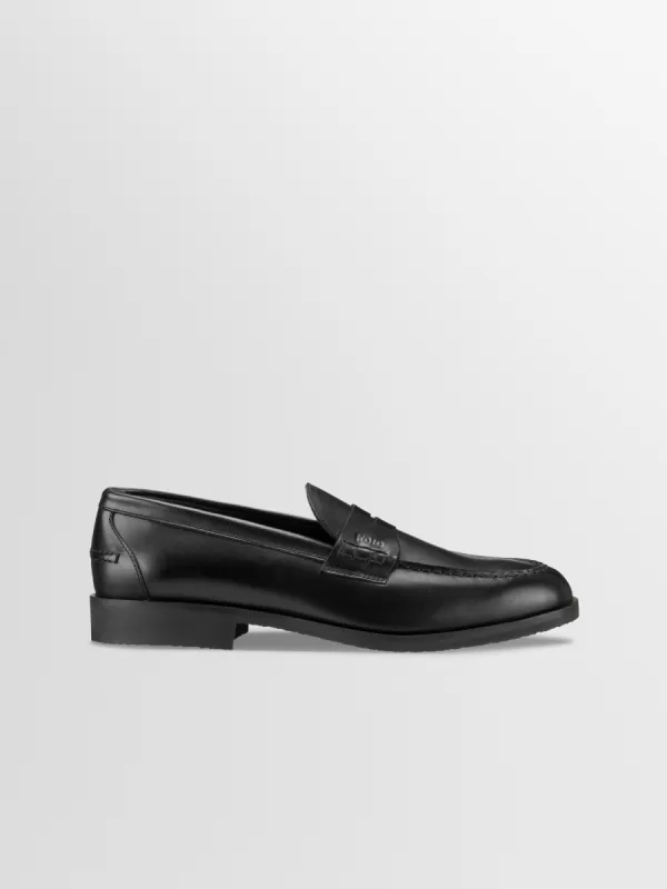 Levanto Leather Loafer in Nero sold by Koio