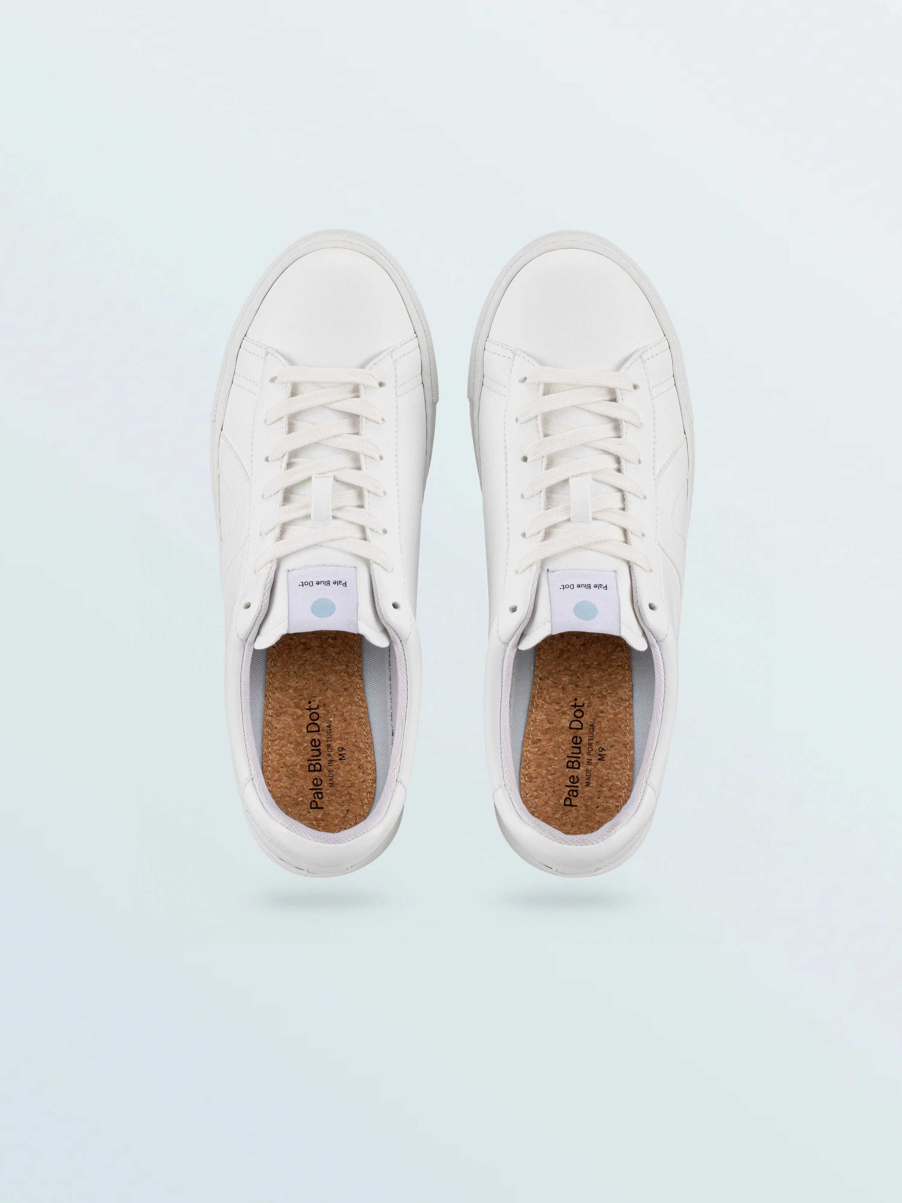 Vegan 01 Sneaker in Triple White sold by Koio product image thumbnail 3