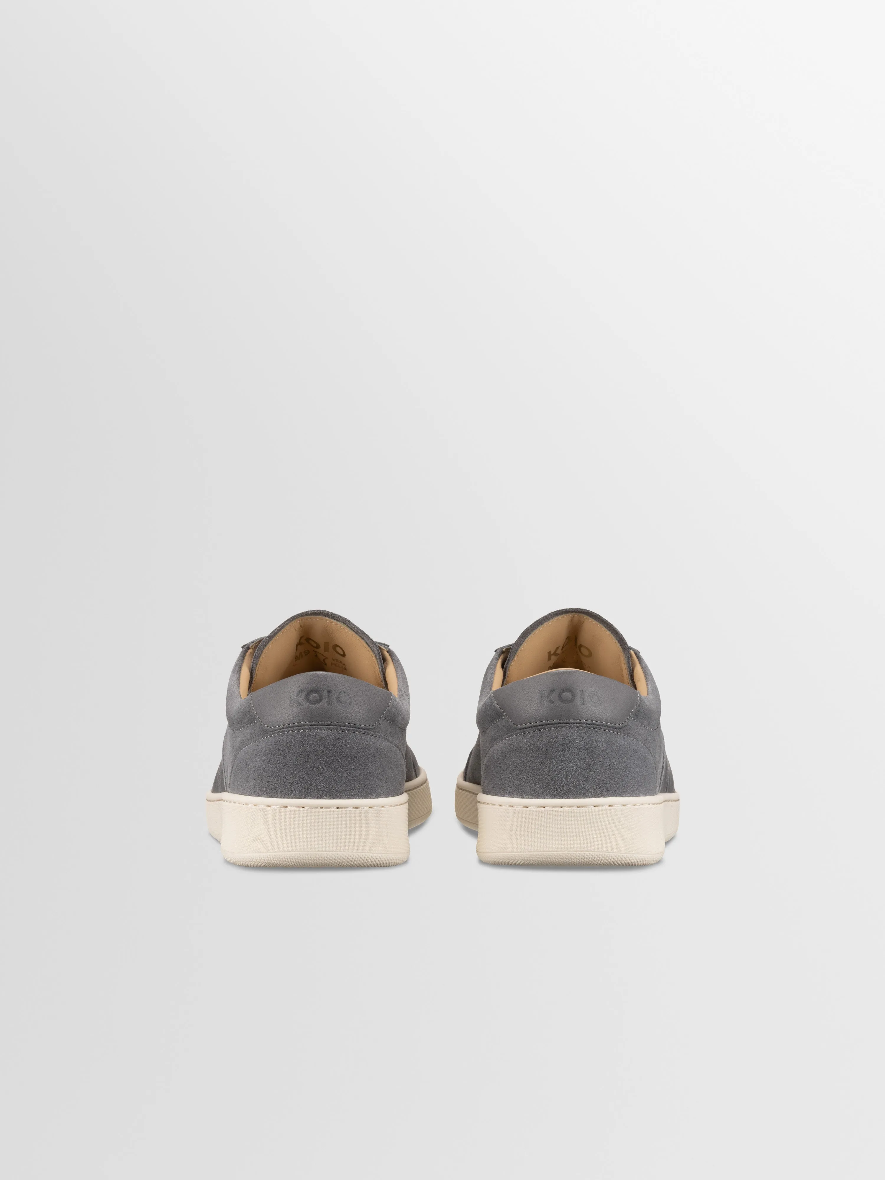 Monza Suede Sneaker in Falcon sold by Koio product image thumbnail 4