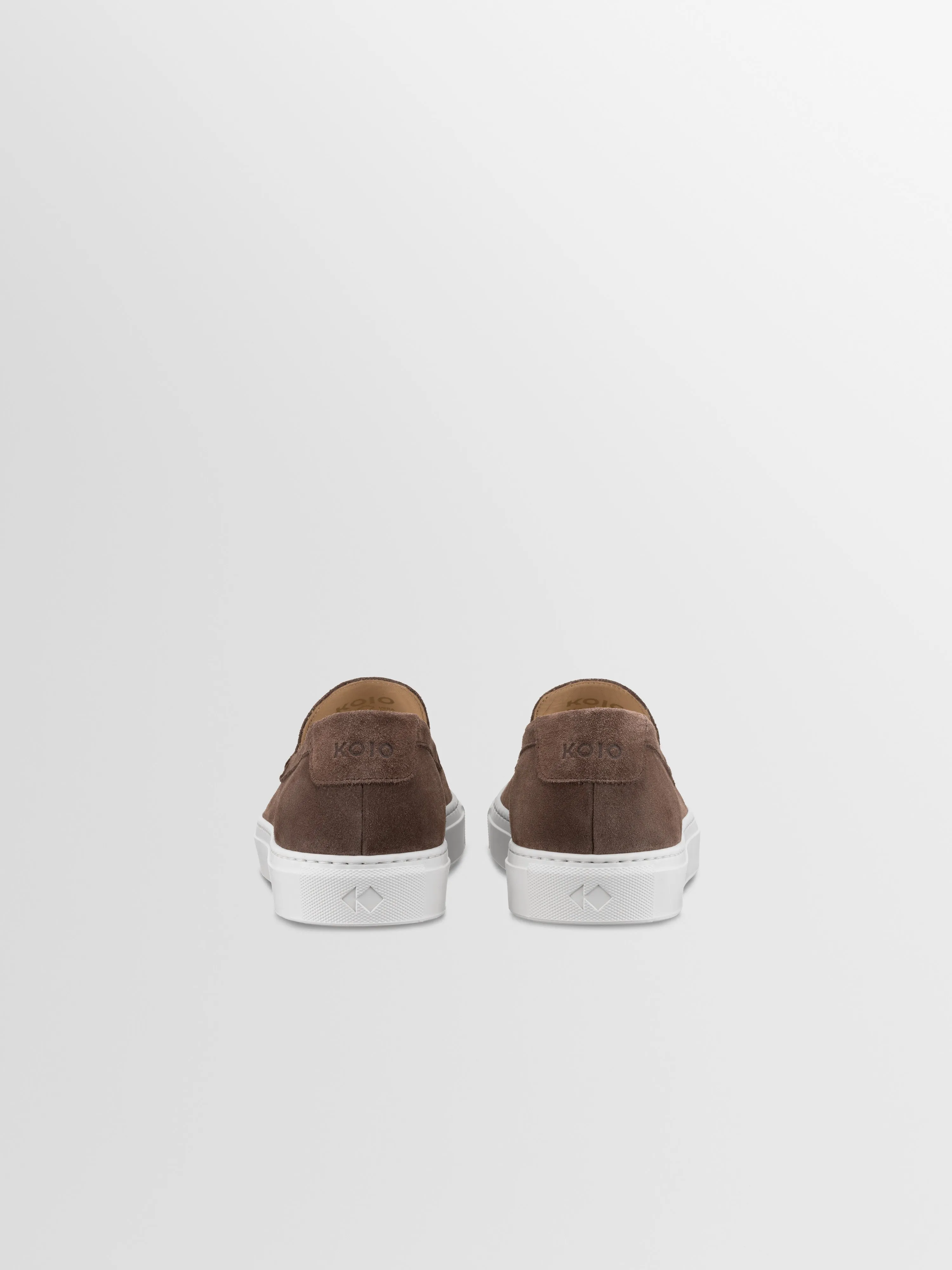 Lido Suede Loafer in Walnut sold by Koio product image thumbnail 4