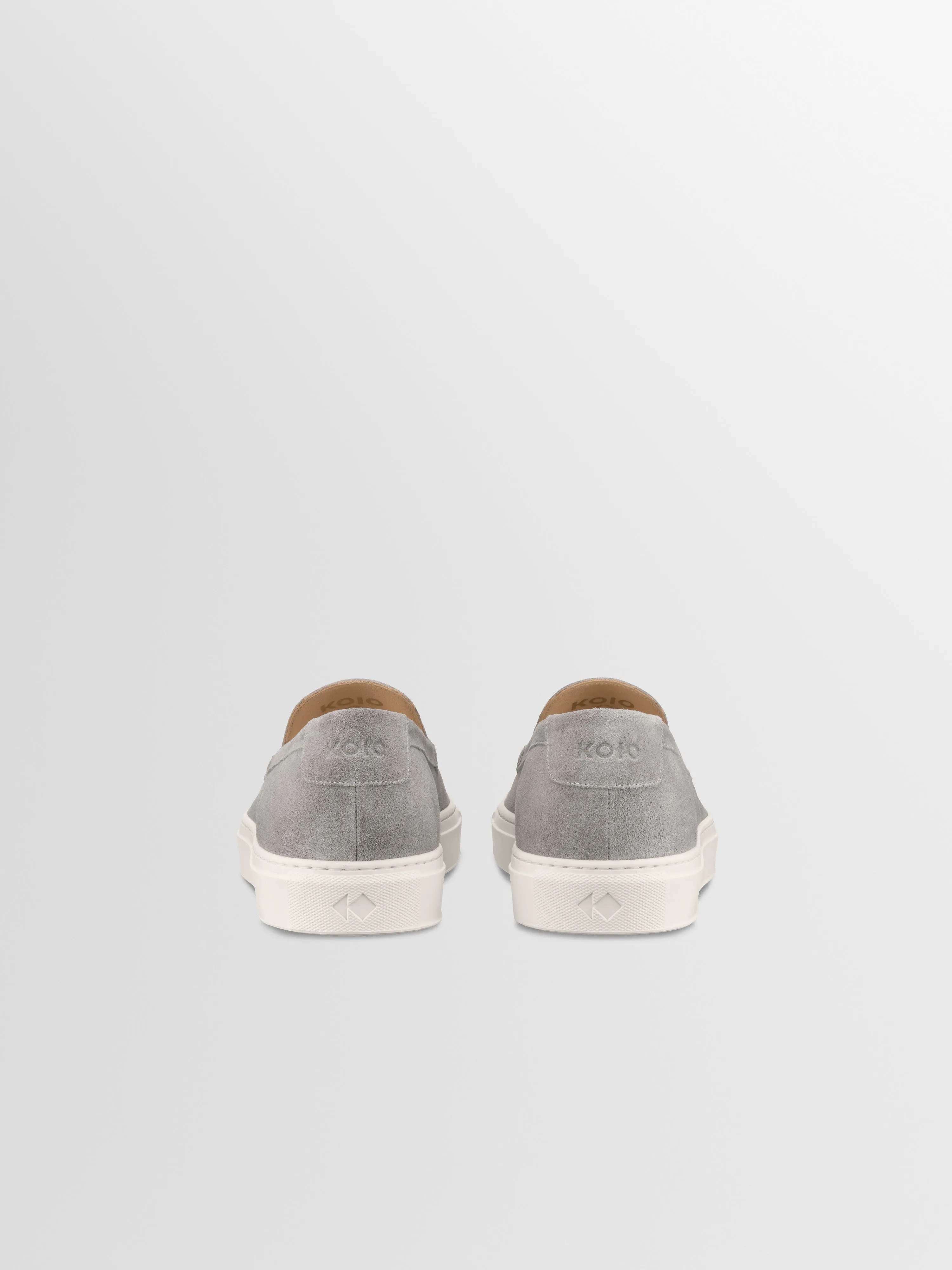 Lido Suede Loafer in Mineral sold by Koio product image thumbnail 4