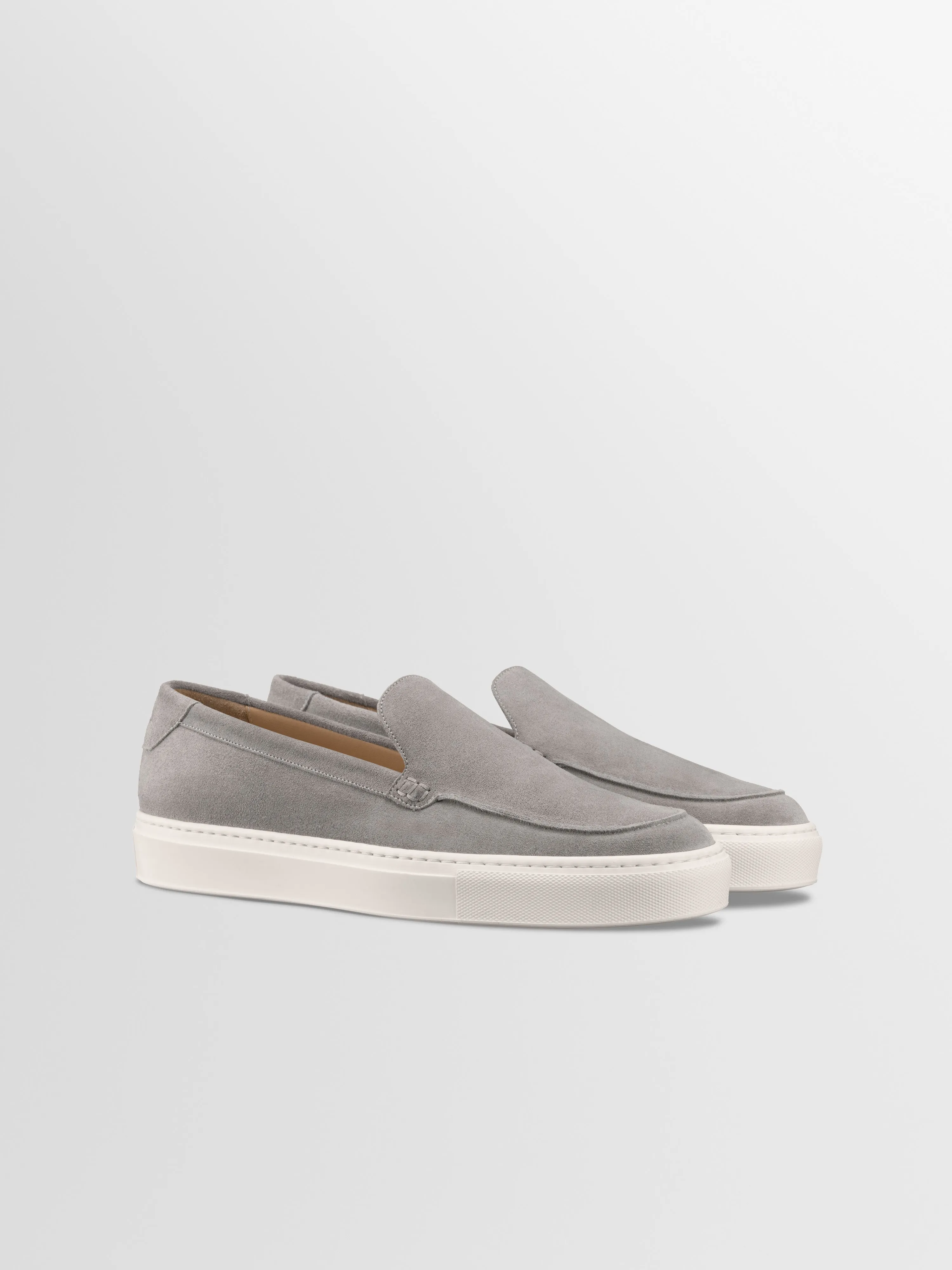 Lido Suede Loafer in Mineral sold by Koio product image thumbnail 2