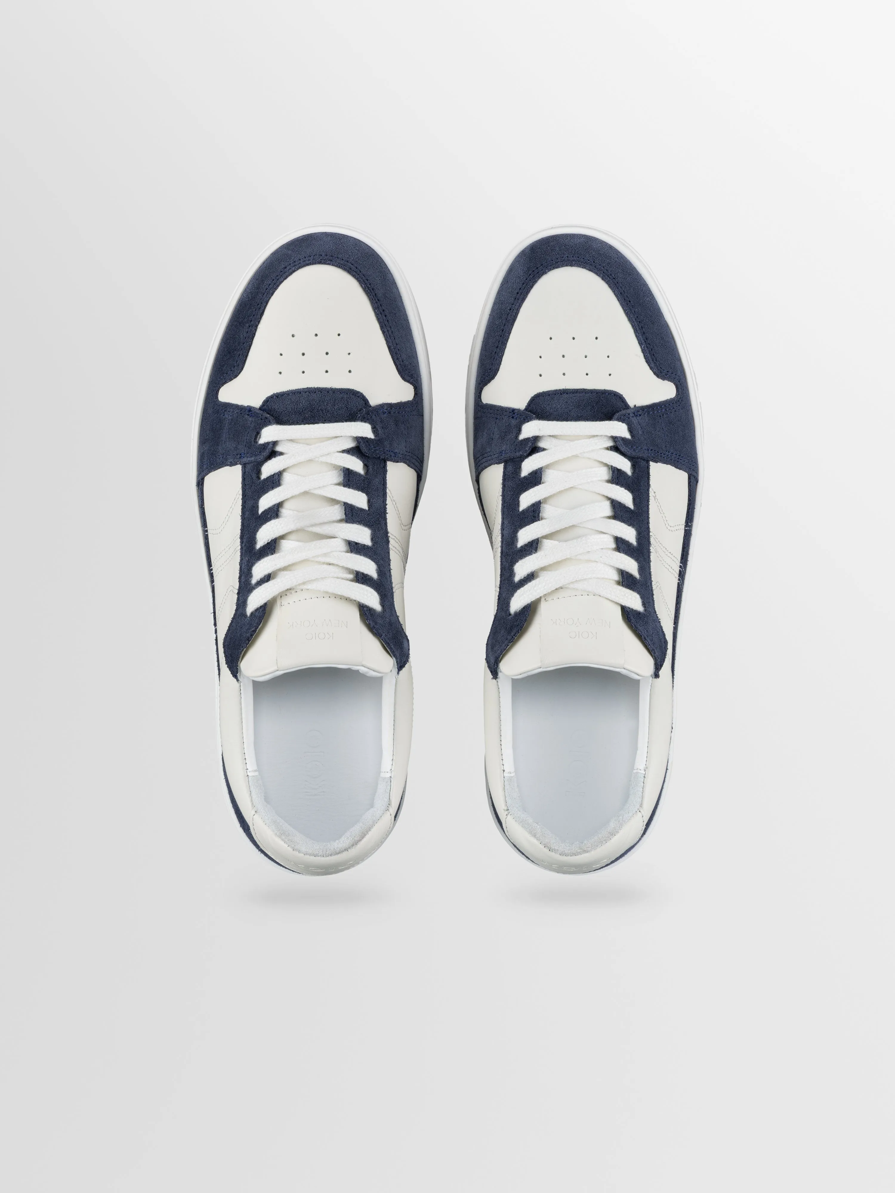 Carrara Leather & Suede Sneaker in Sail sold by Koio product image thumbnail 3