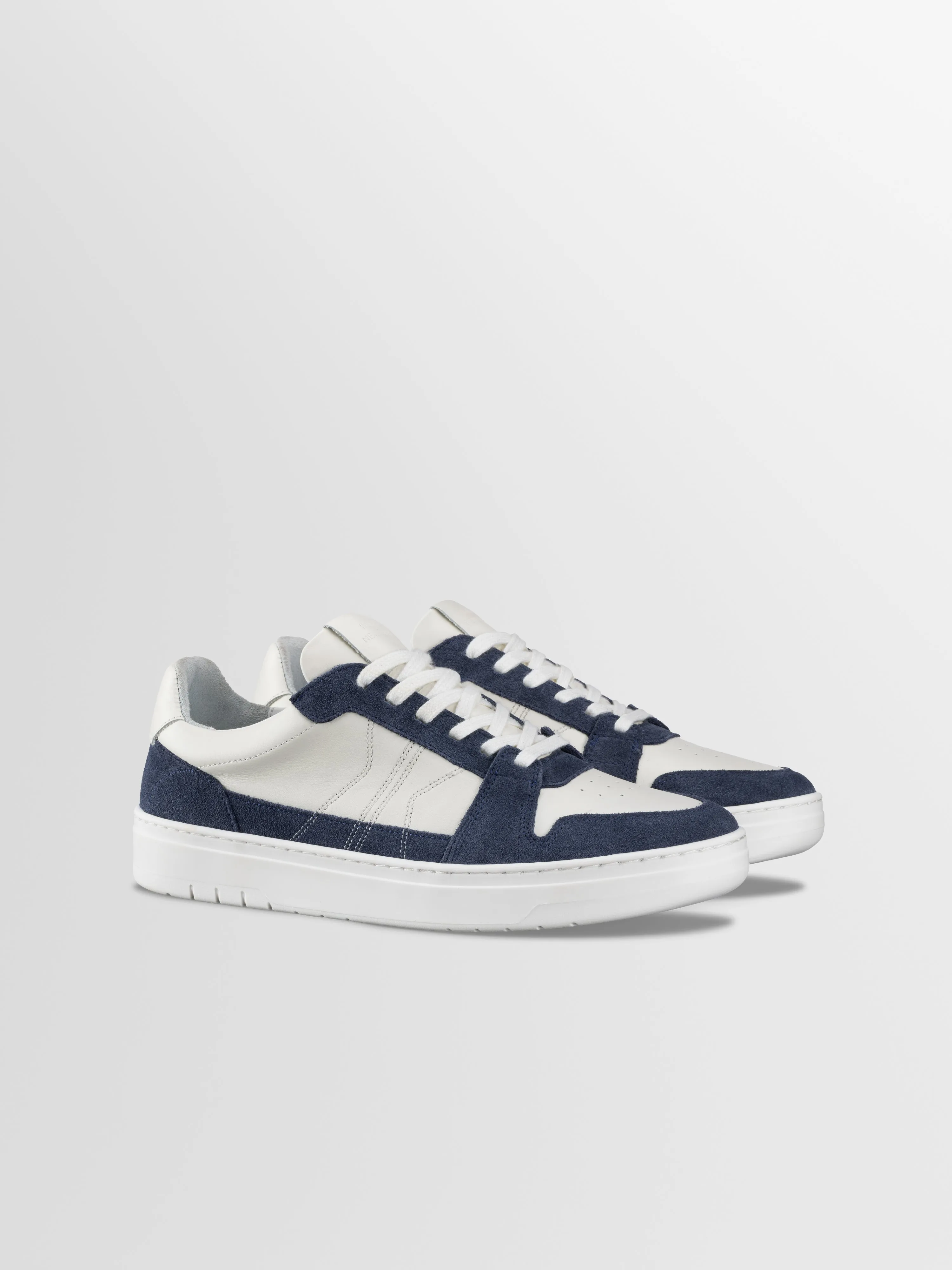Carrara Leather & Suede Sneaker in Sail sold by Koio product image thumbnail 2