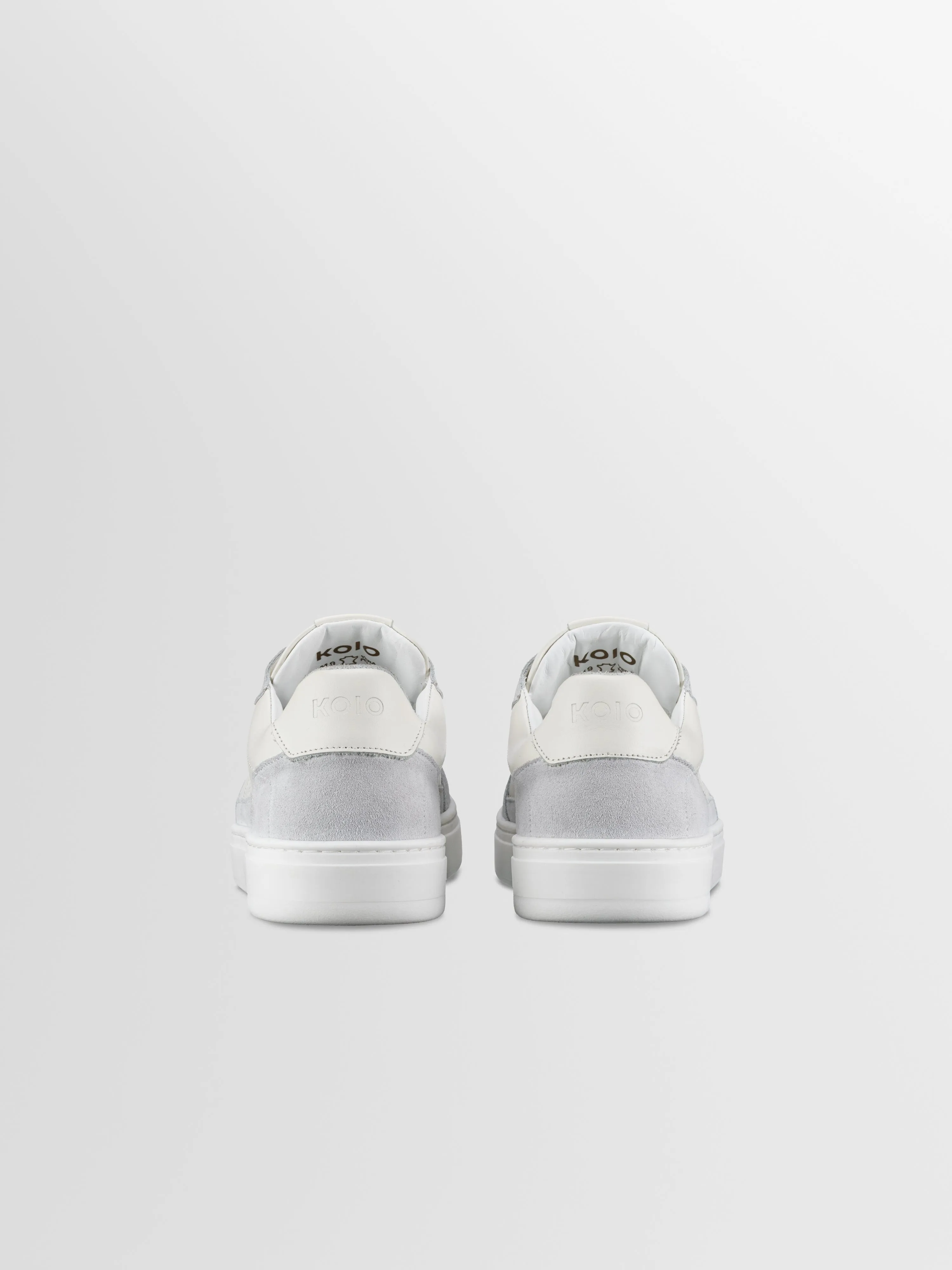 Carrara Suede Sneaker in Ice sold by Koio product image thumbnail 4