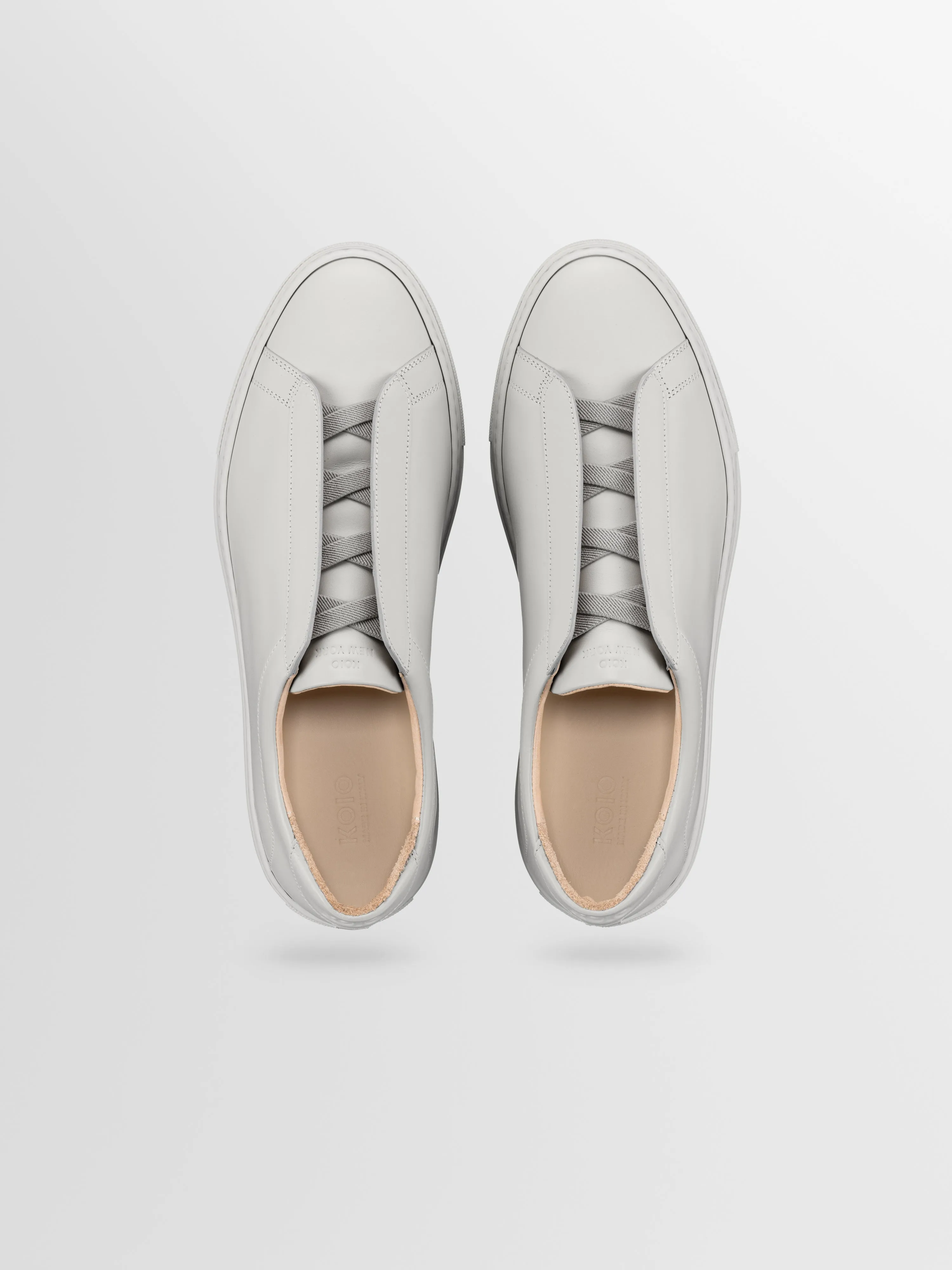 Capri X Leather Sneaker in Sandstone sold by Koio product image thumbnail 3