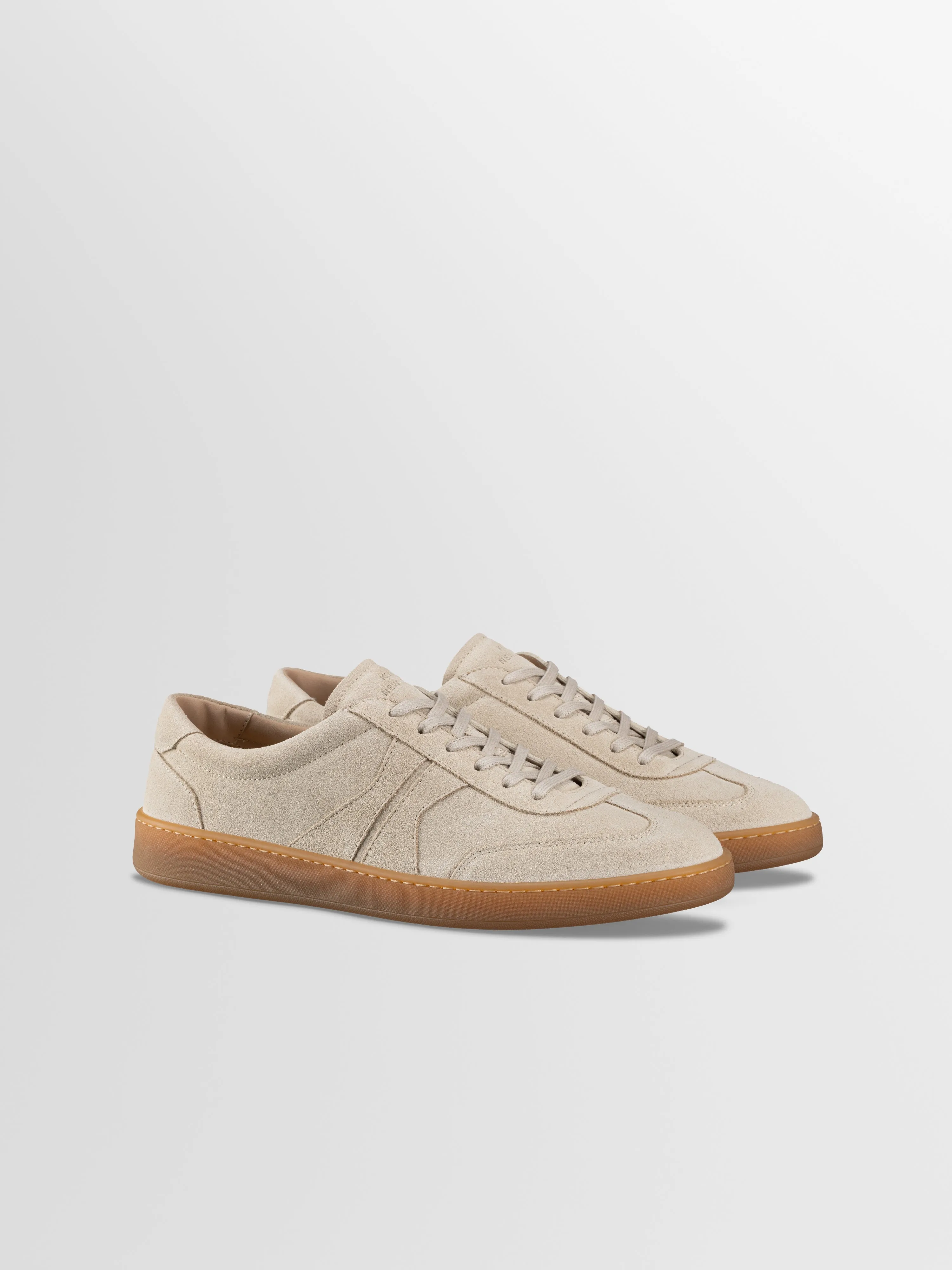 Monza Suede Sneaker in Papyrus sold by Koio product image thumbnail 2