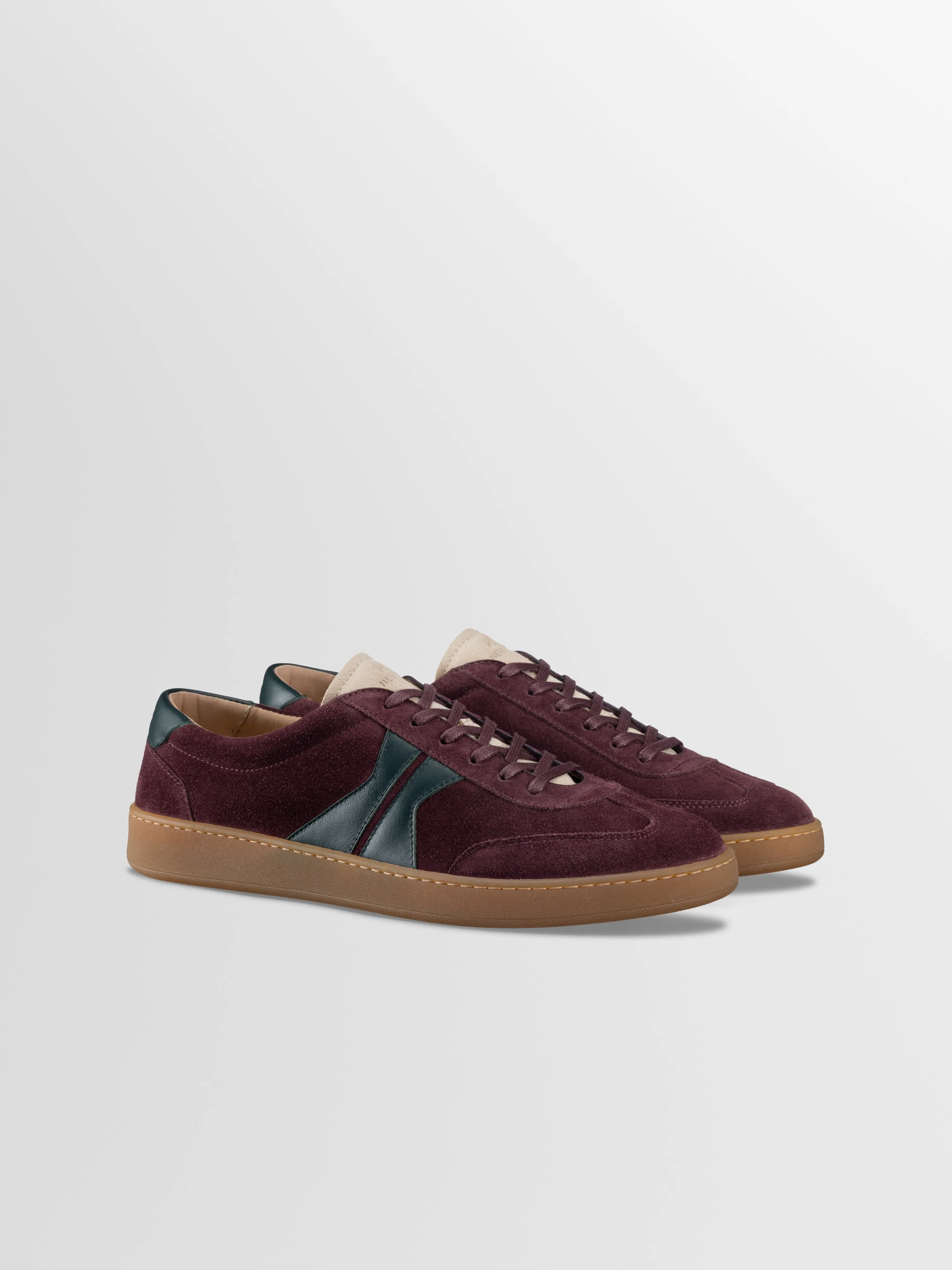 Monza Suede Sneaker in Track sold by Koio product image thumbnail 2