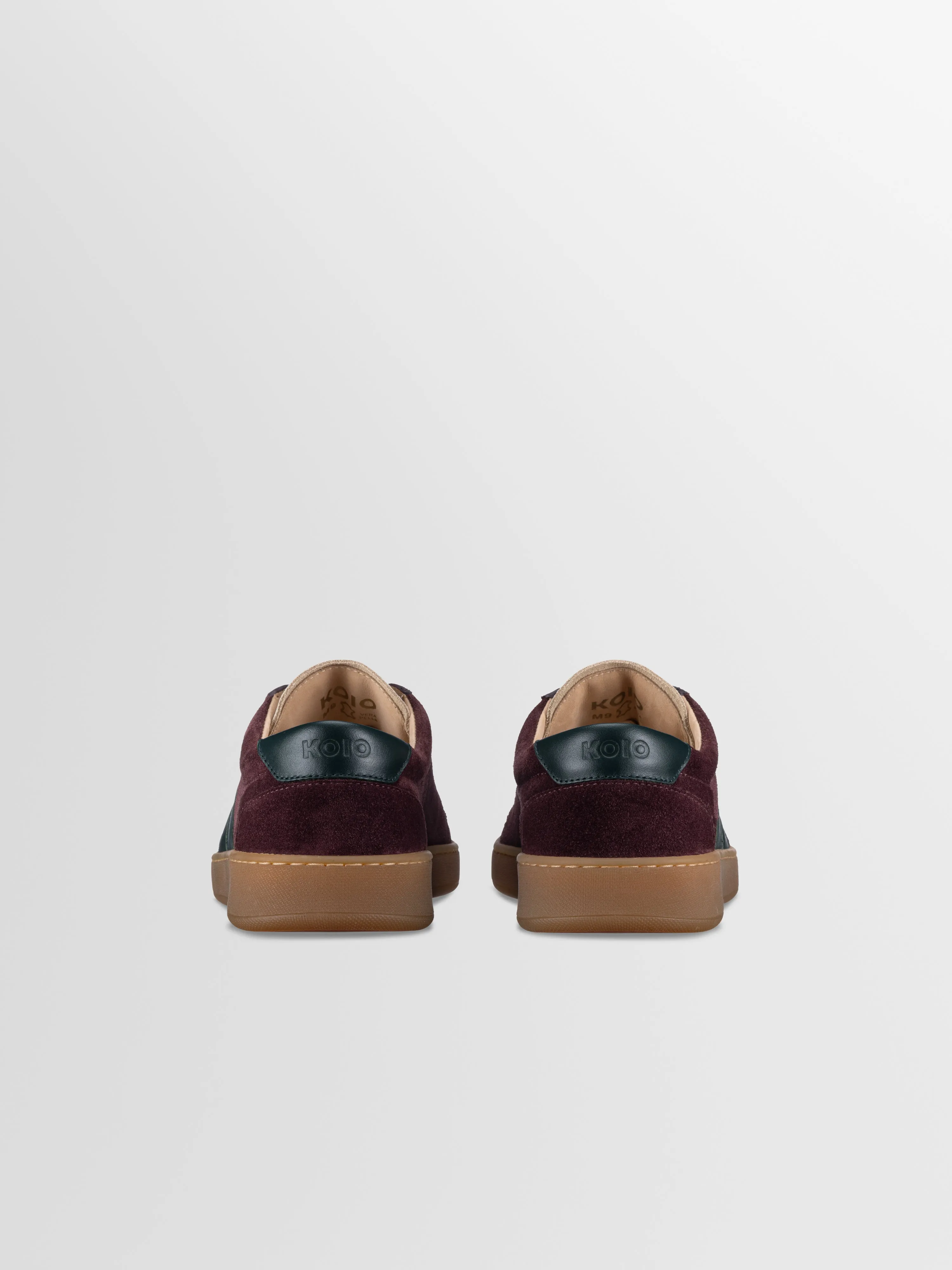 Monza Suede Sneaker in Track sold by Koio product image thumbnail 4