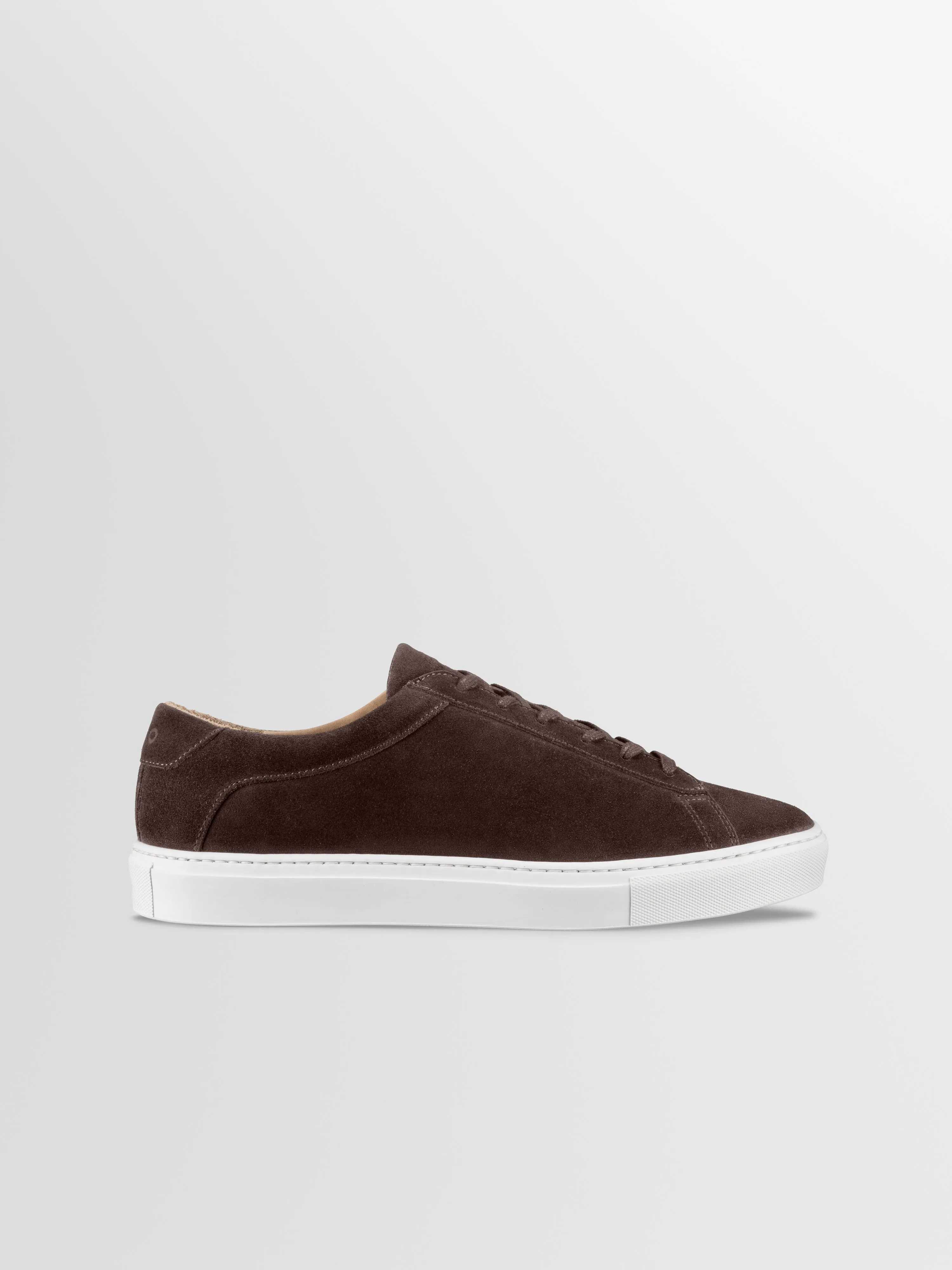 Capri Suede Sneaker in Pepper sold by Koio