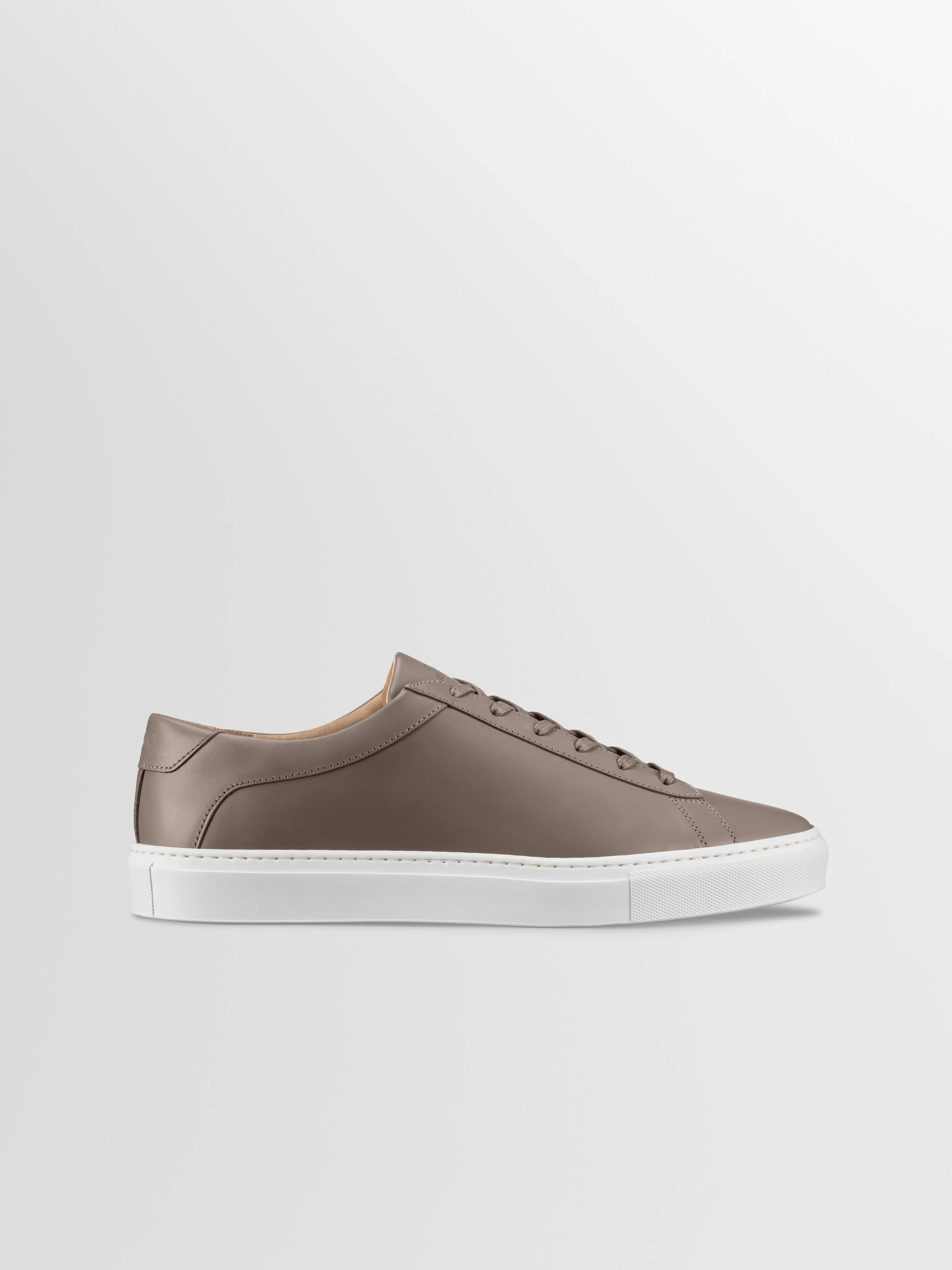 Capri Leather Sneaker in Tundra sold by Koio