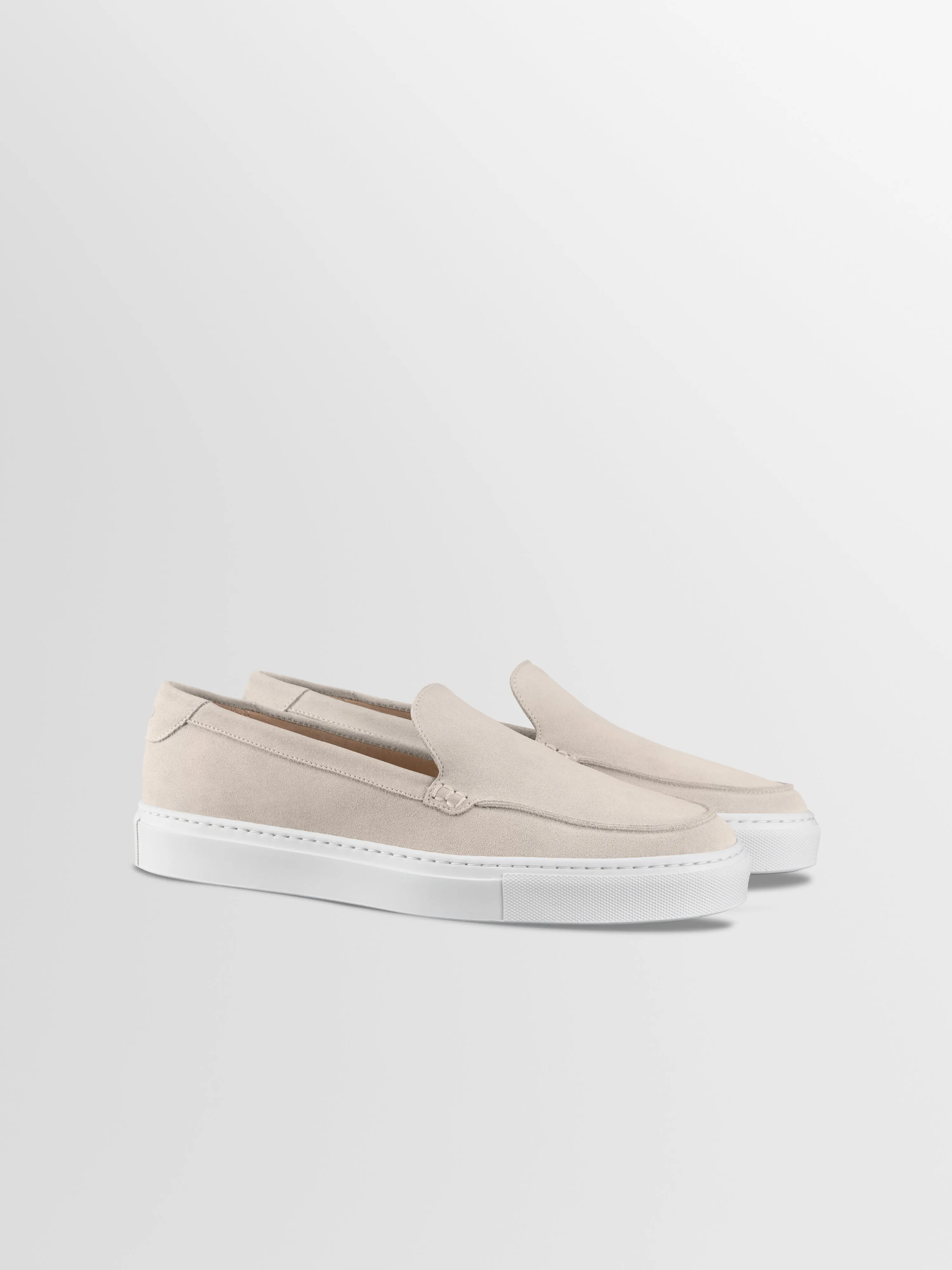 Lido Suede Loafer in Ivory sold by Koio product image thumbnail 2