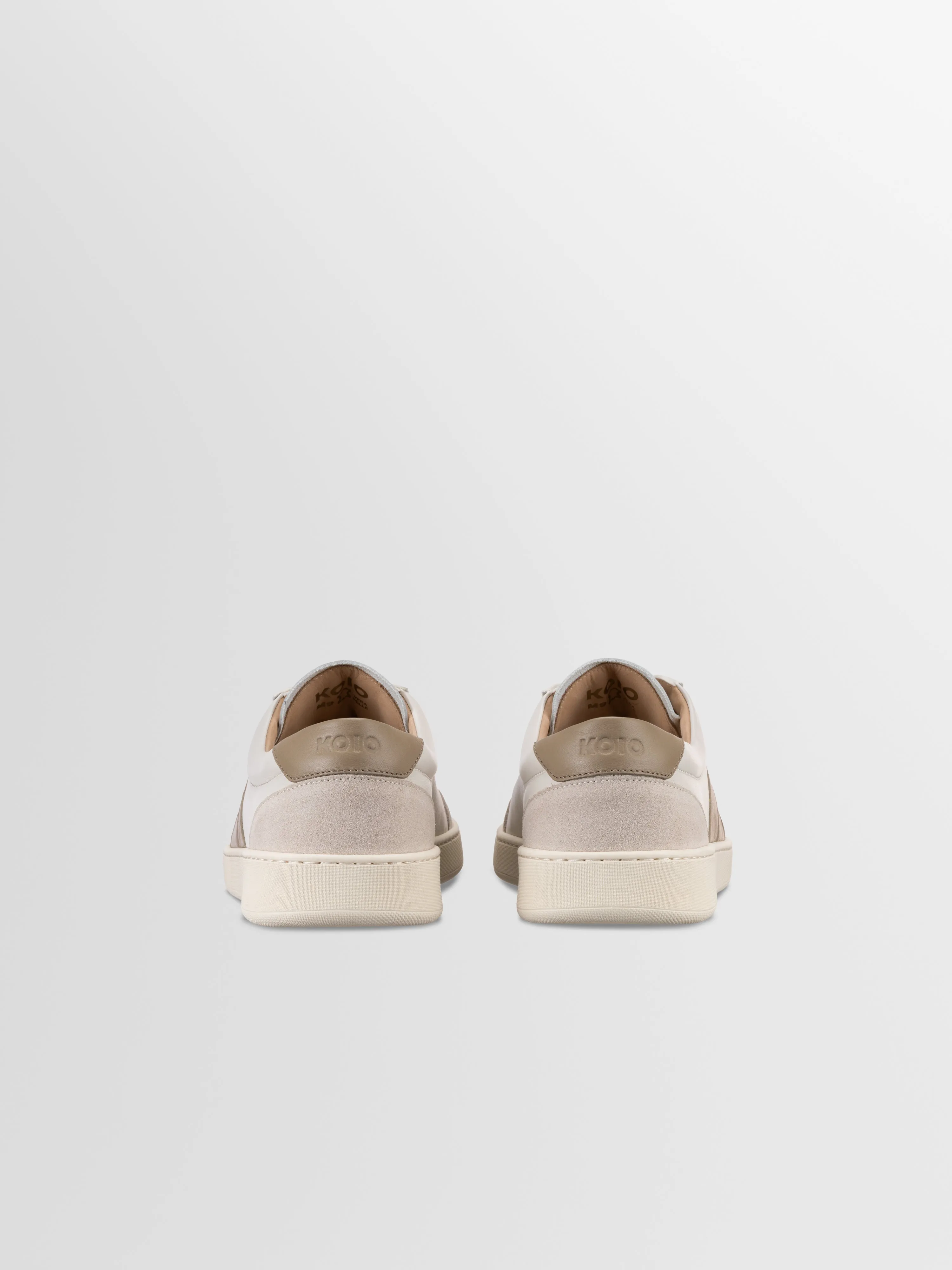 Monza Leather Sneaker in Latte sold by Koio product image thumbnail 4