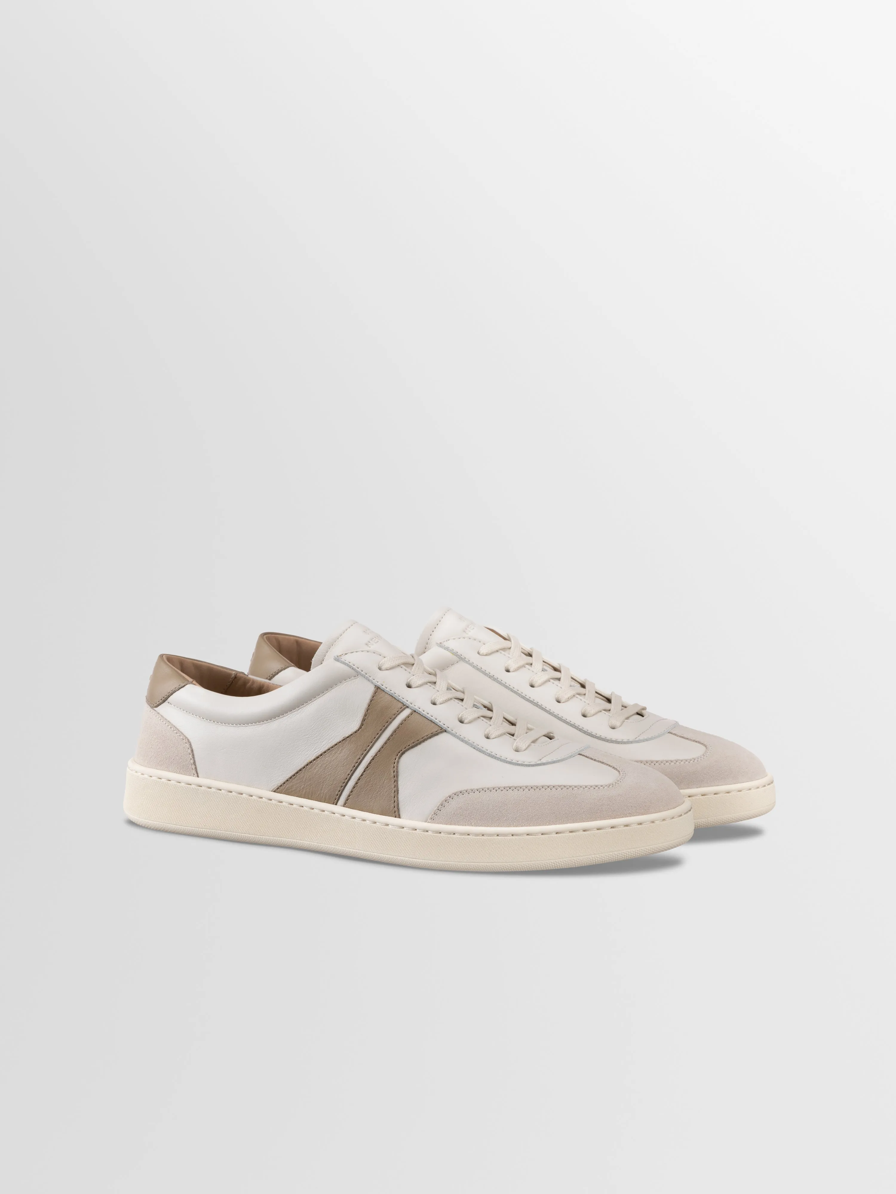 Monza Leather Sneaker in Latte sold by Koio product image thumbnail 2