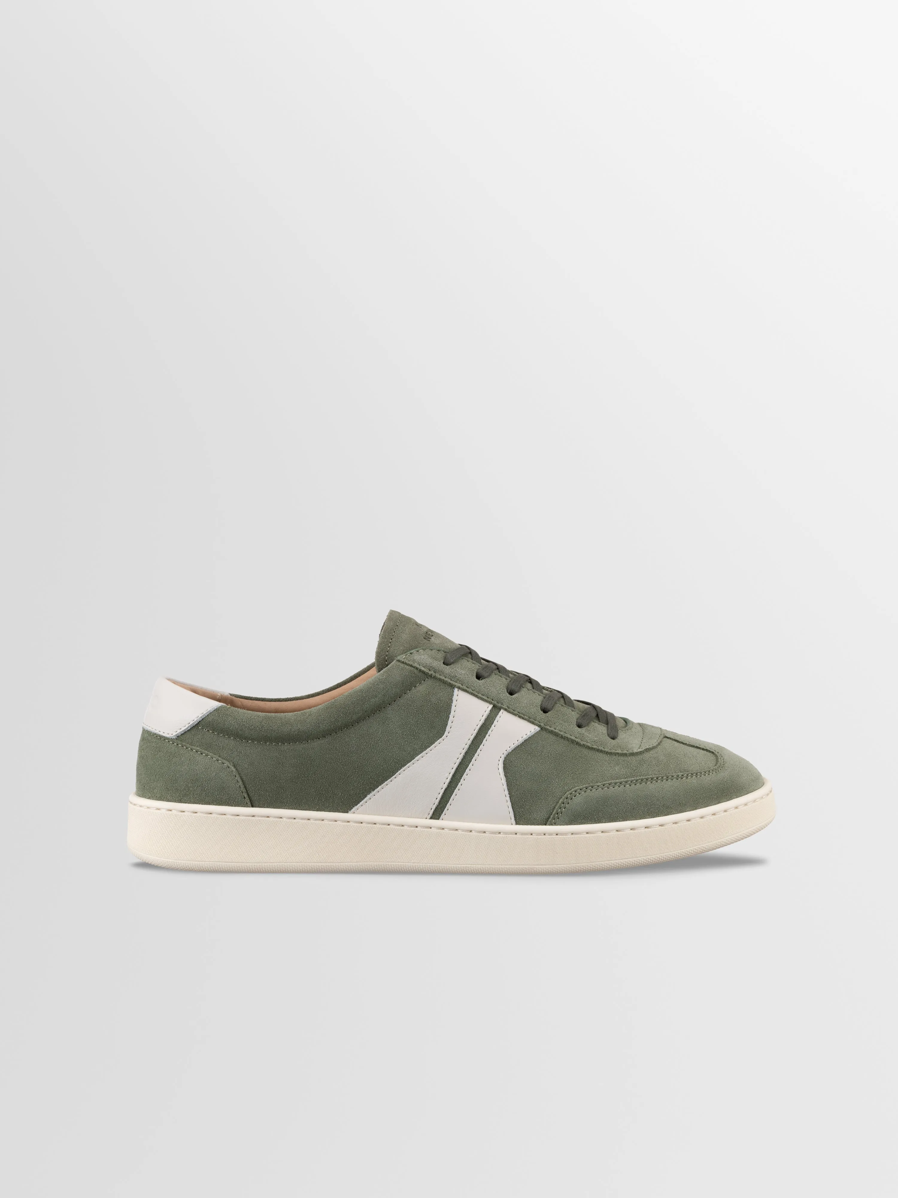 Monza Suede Sneaker in Meadow sold by Koio