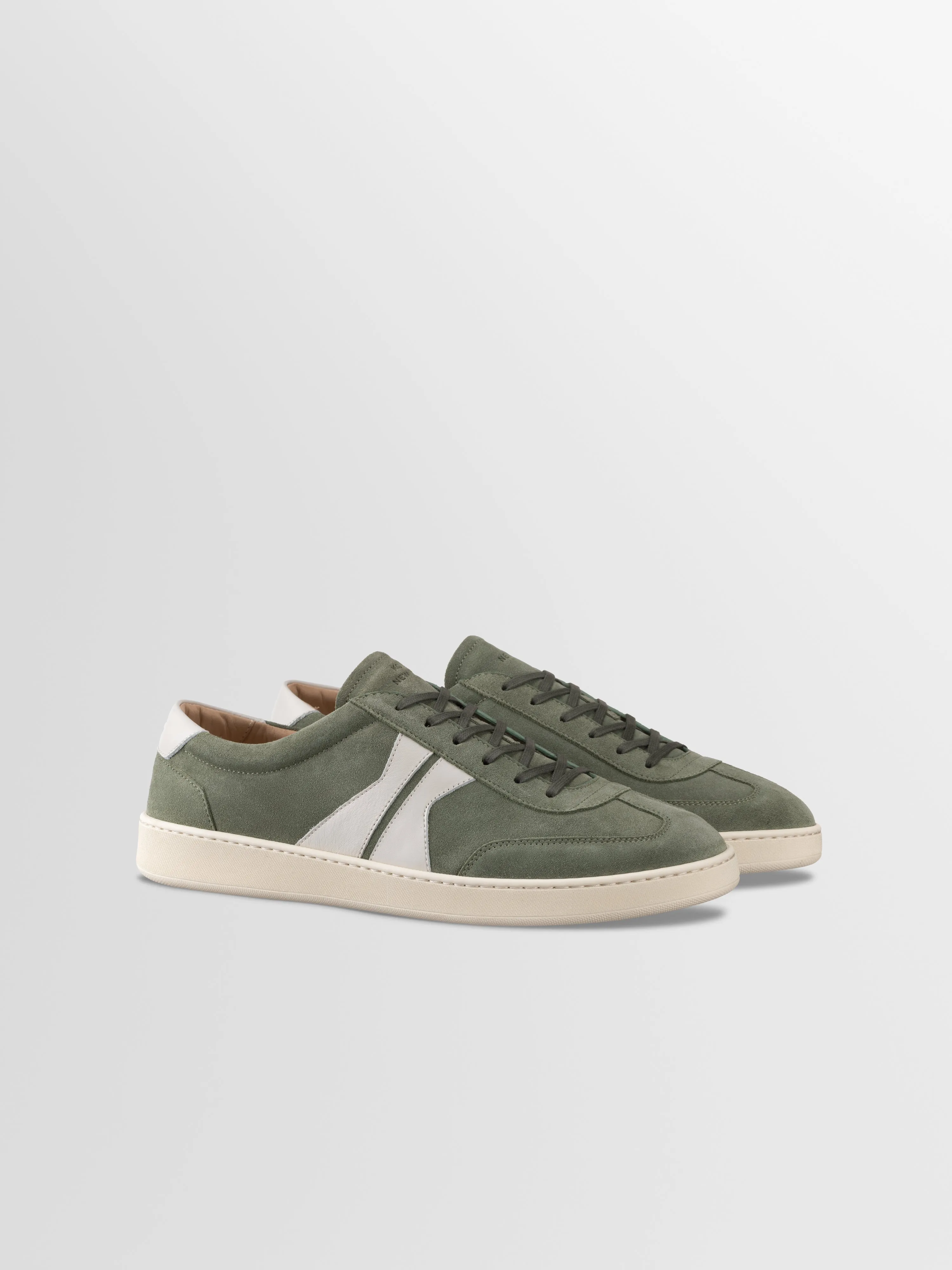 Monza Suede Sneaker in Meadow sold by Koio product image thumbnail 2
