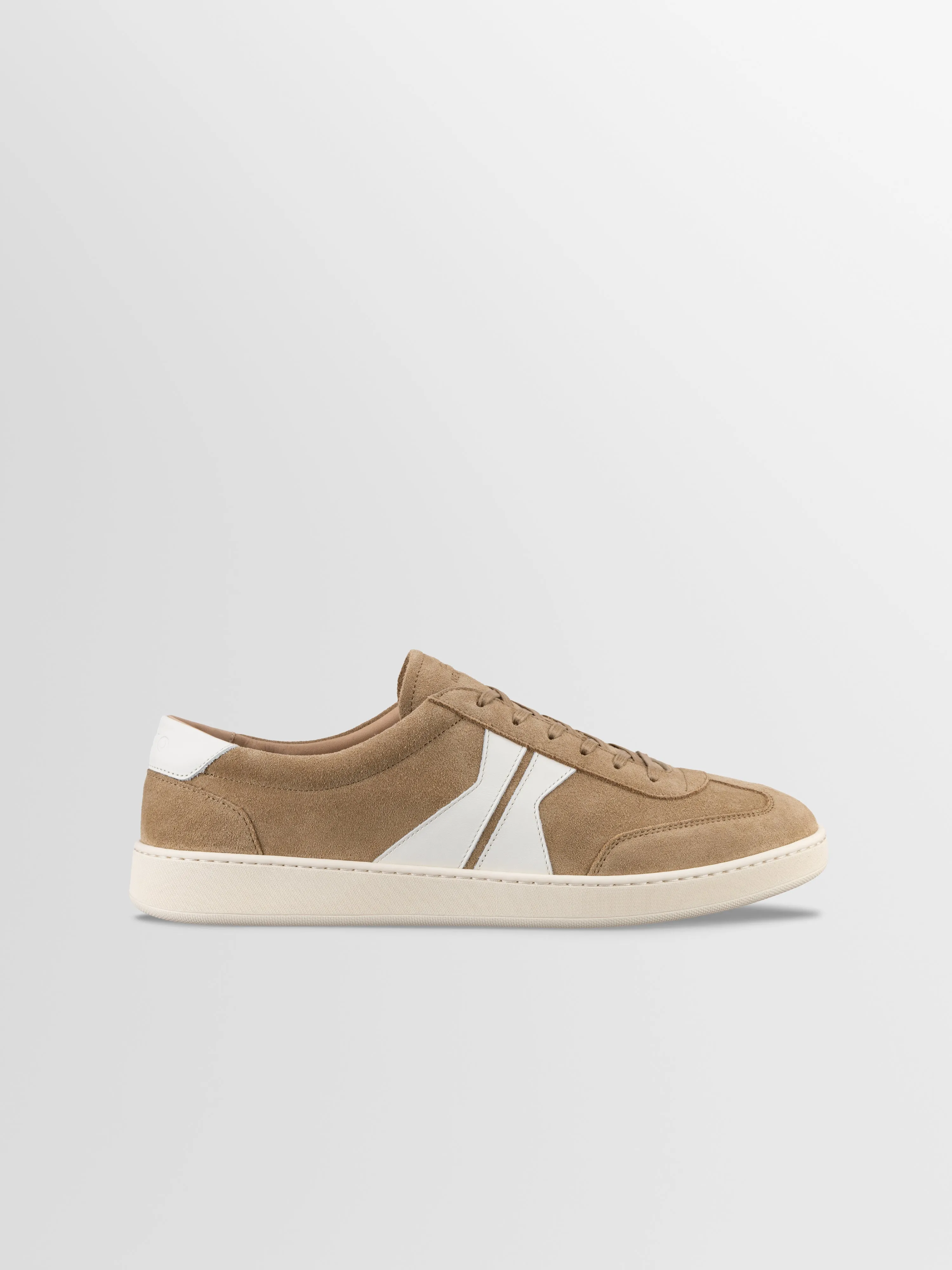Monza Suede Sneaker in Wheat sold by Koio