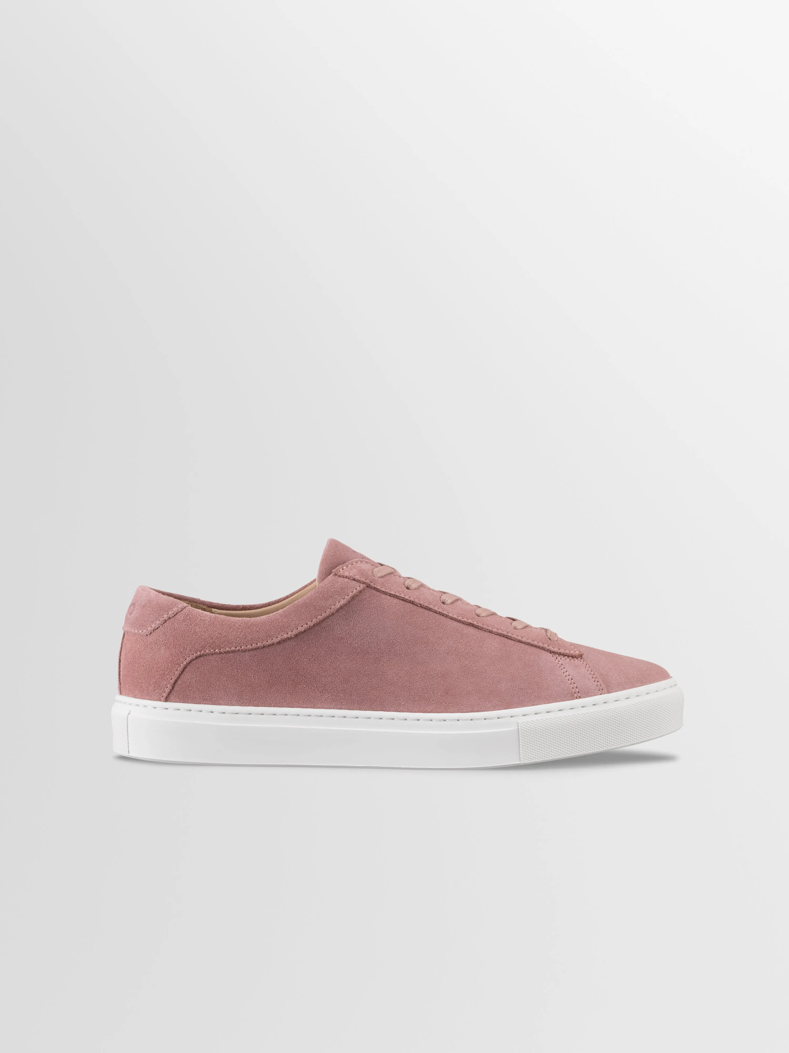 Capri Suede Sneaker in Rose sold by Koio