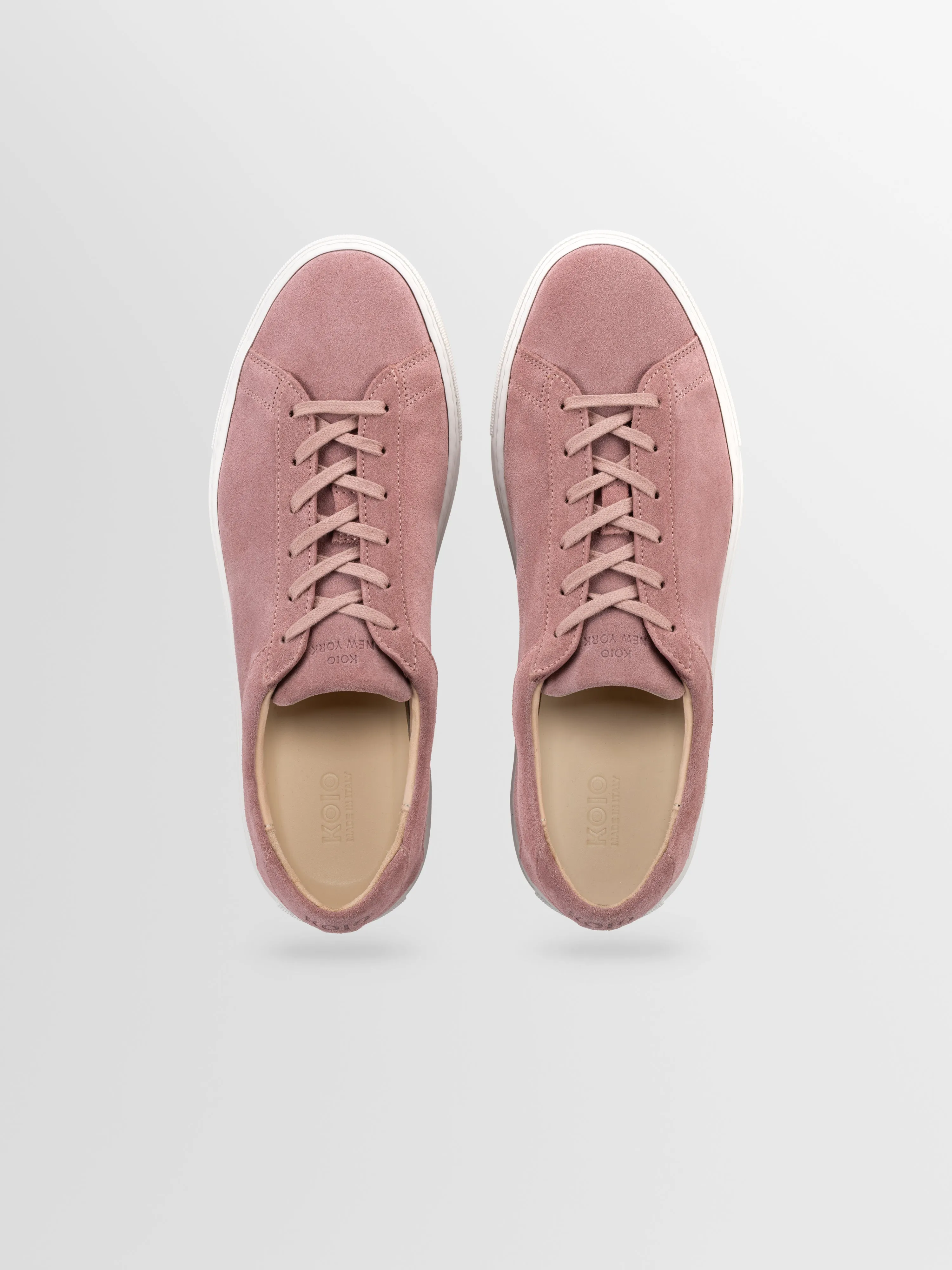 Capri Suede Sneaker in Rose sold by Koio product image thumbnail 3
