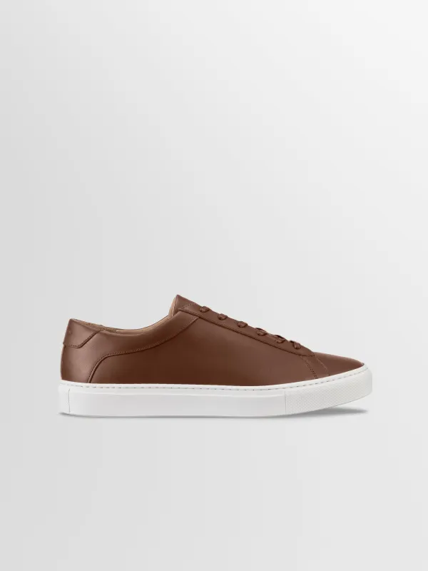 Capri Leather Sneaker in Terra sold by Koio