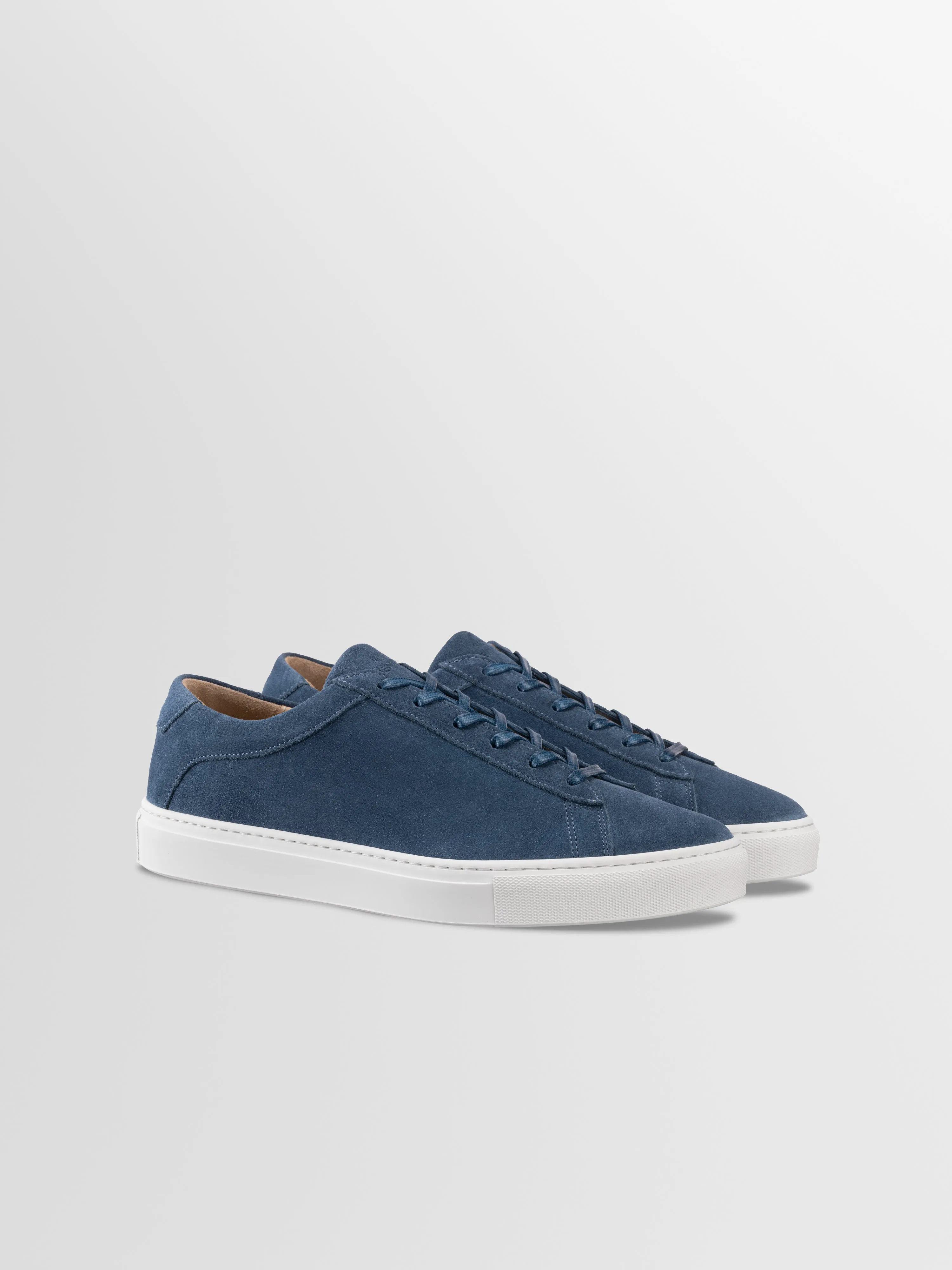 Capri Suede Sneaker in Indigo sold by Koio product image thumbnail 2