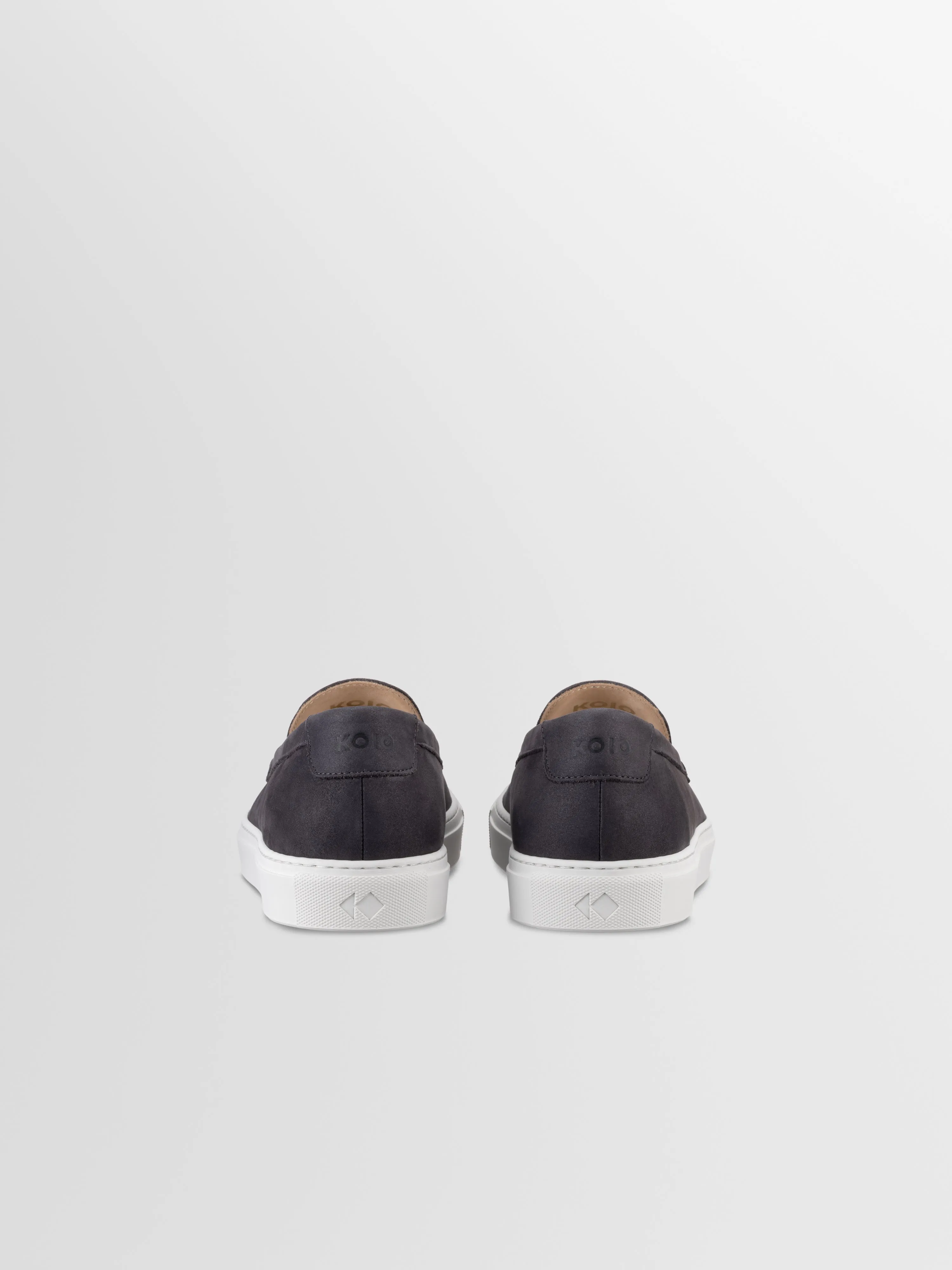 Lido Nubuck Loafer in Obsidian sold by Koio product image thumbnail 4