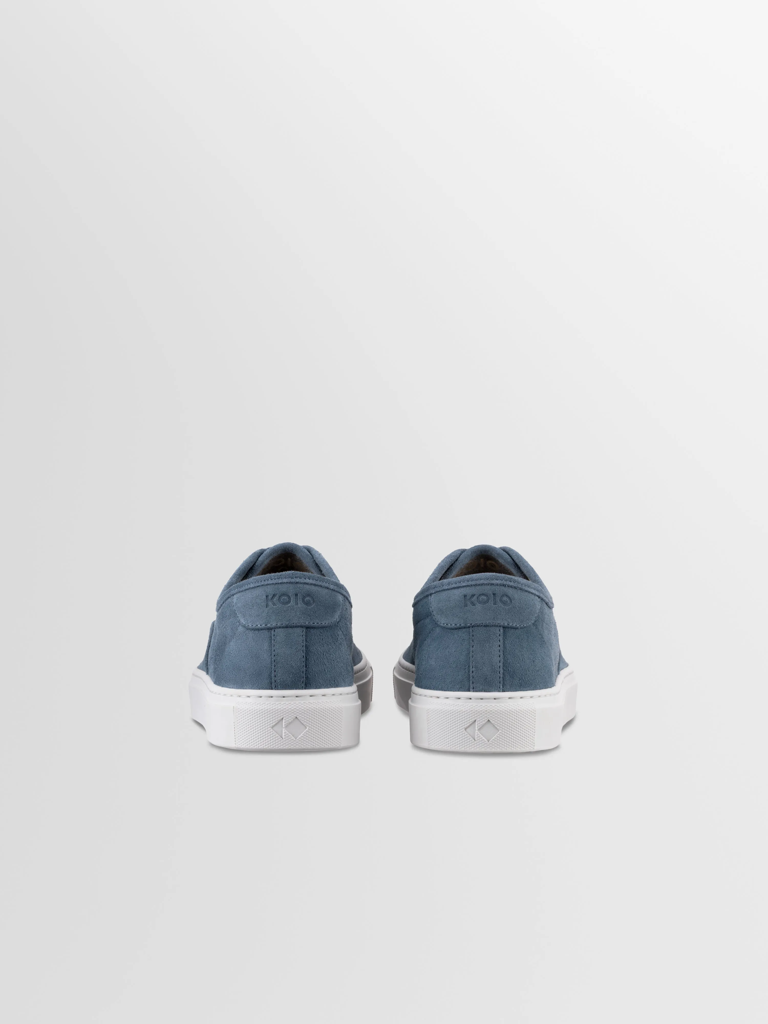 Portofino Suede Sneaker in Sky sold by Koio product image thumbnail 4