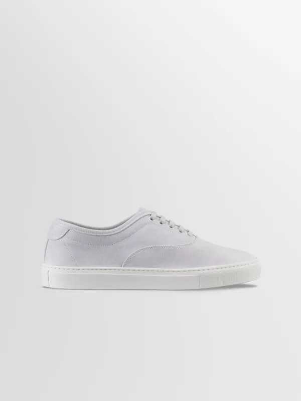 Portofino Suede Sneaker in Cirrus made by Koio