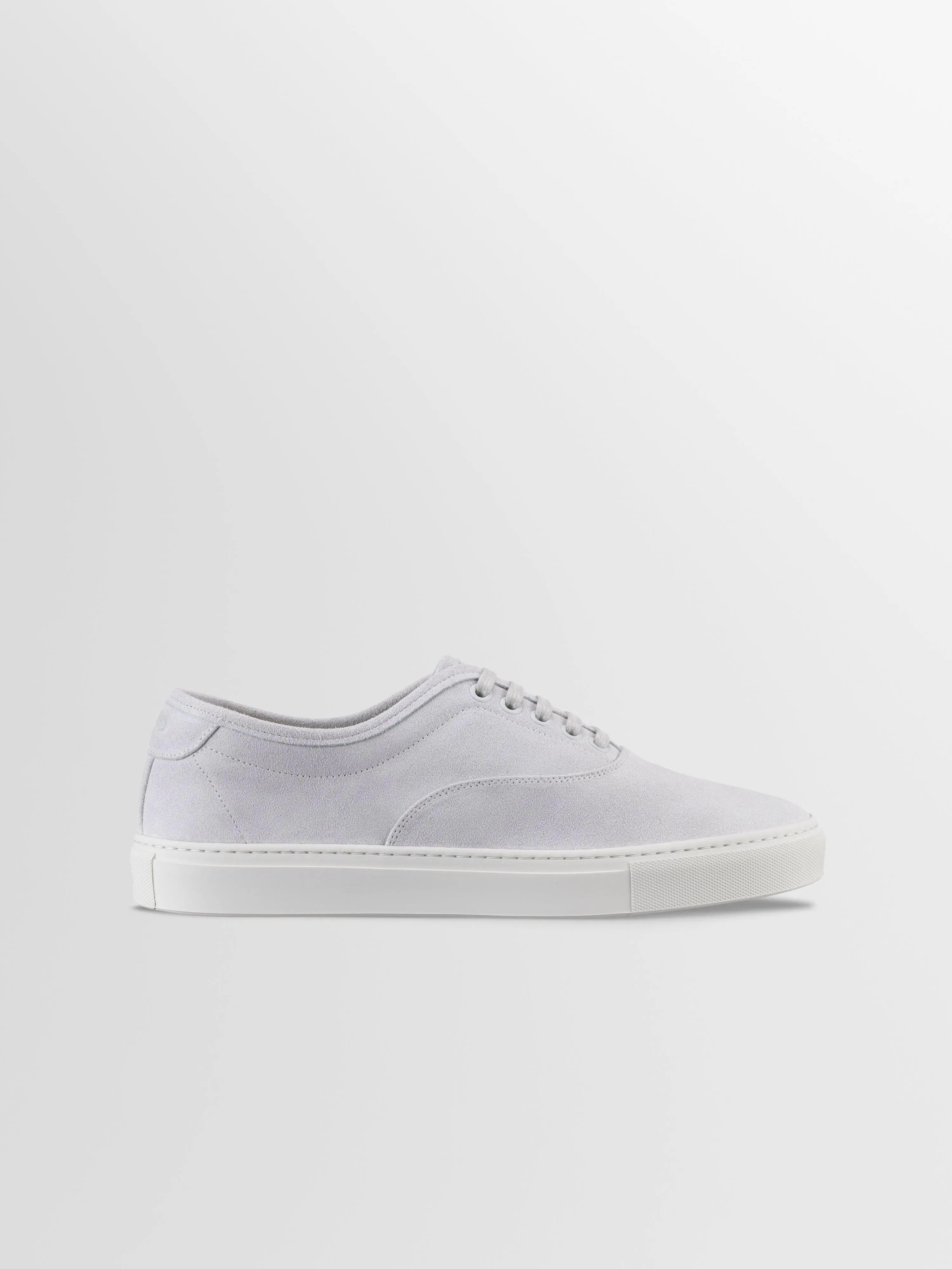 Portofino Suede Sneaker in Cirrus sold by Koio