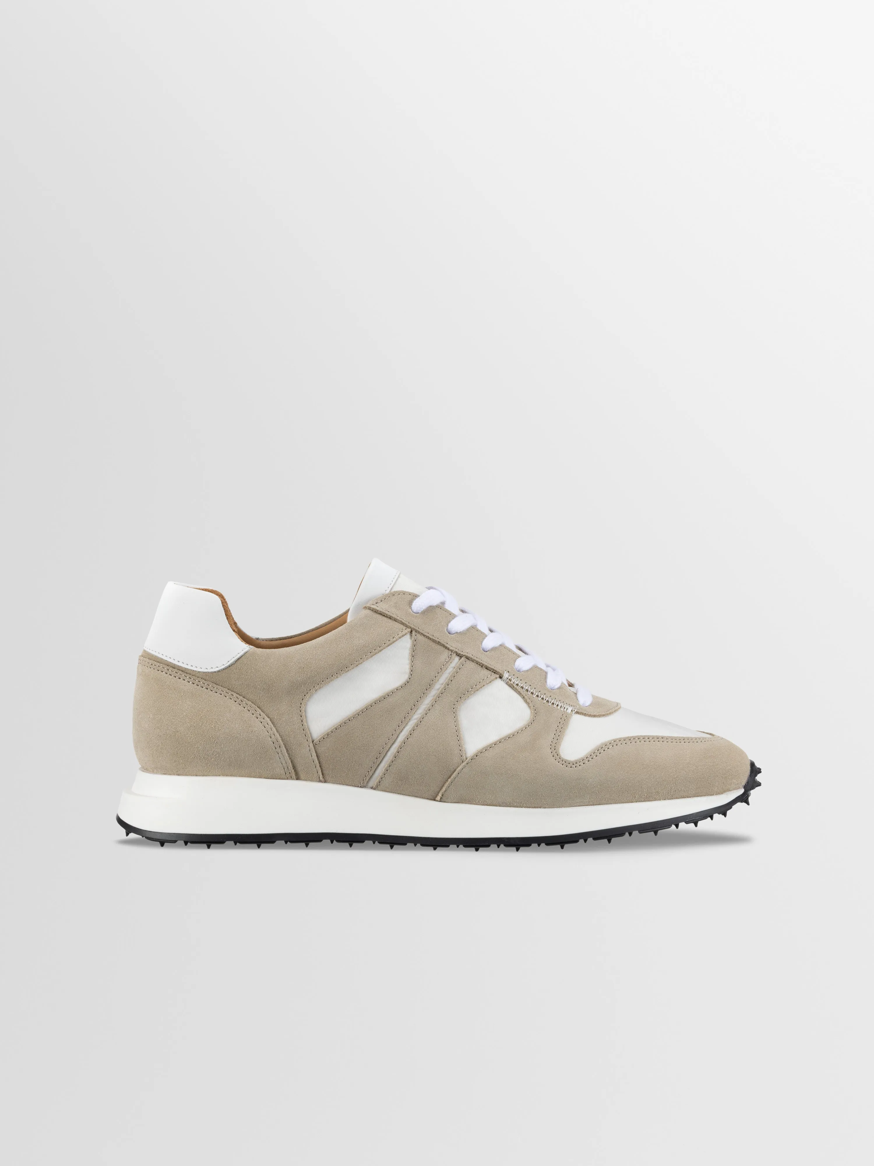Firenze Suede Runner in Bone sold by Koio