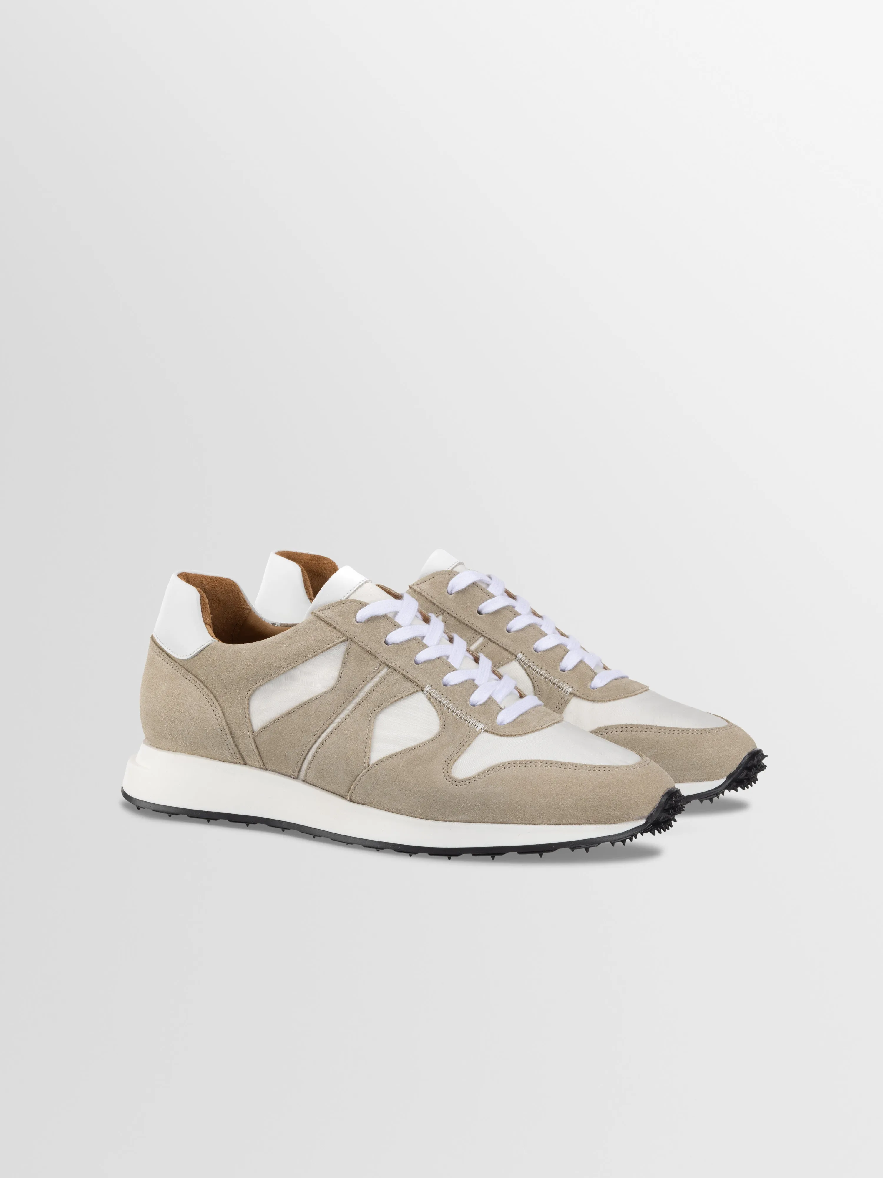 Firenze Suede Runner in Bone sold by Koio product image thumbnail 2