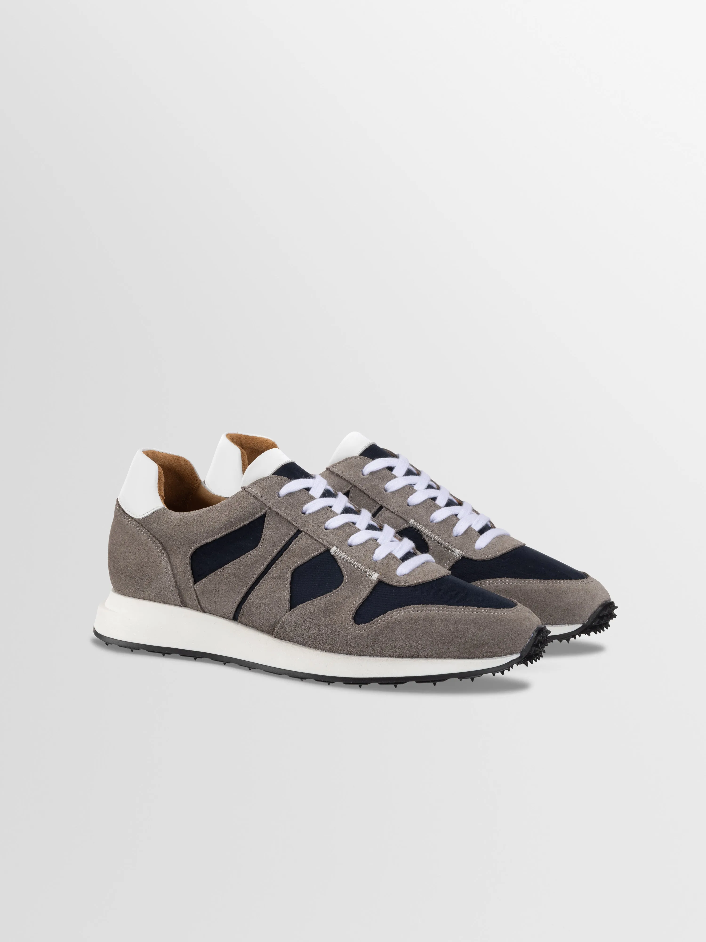 Firenze Suede Runner in Grey sold by Koio product image thumbnail 2