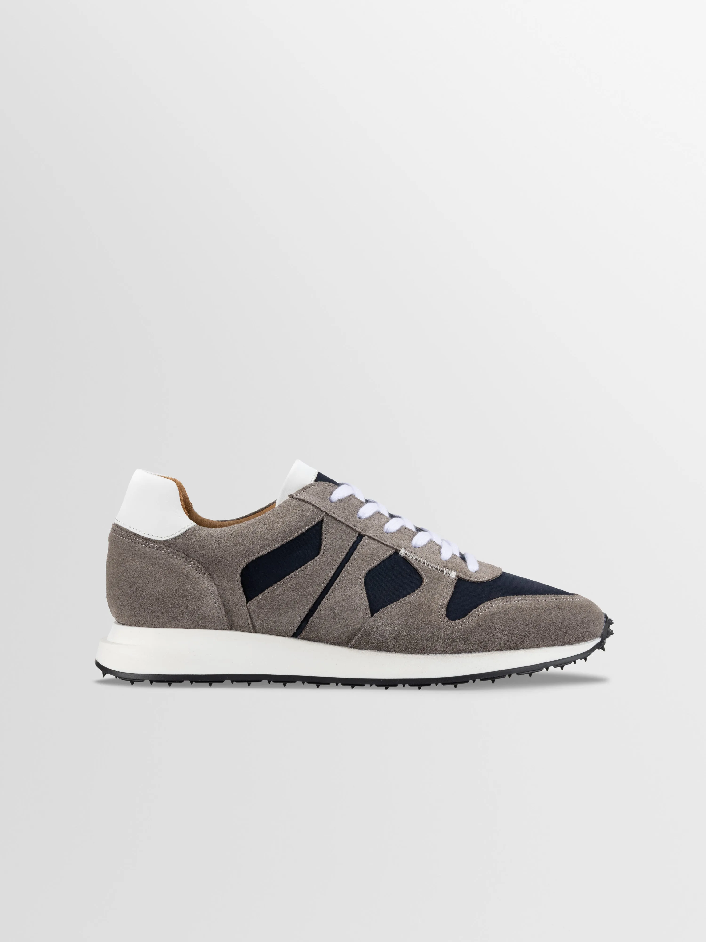 Firenze Suede Runner in Grey sold by Koio
