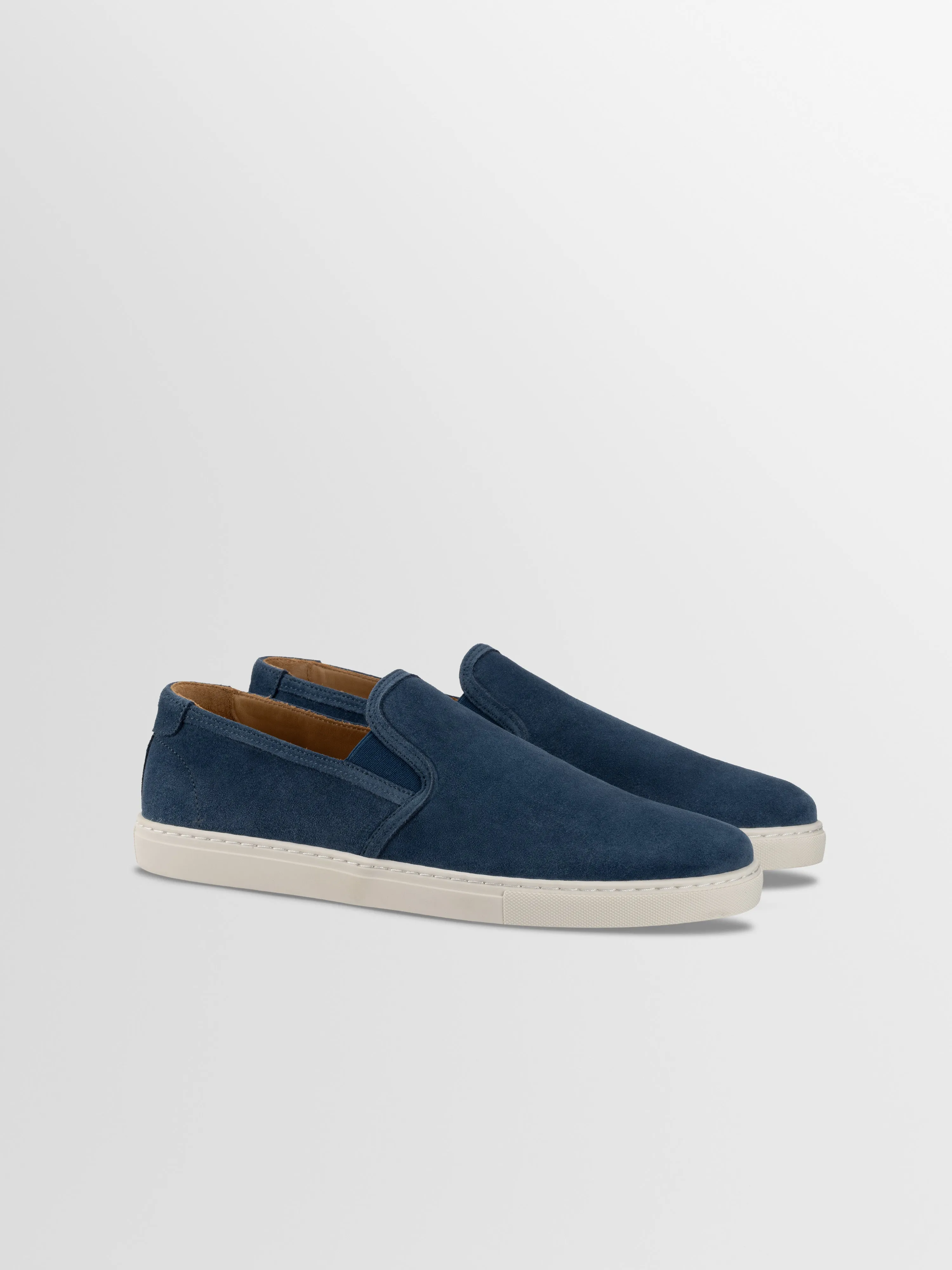 Taranto Suede Sneaker in Blue sold by Koio product image thumbnail 2