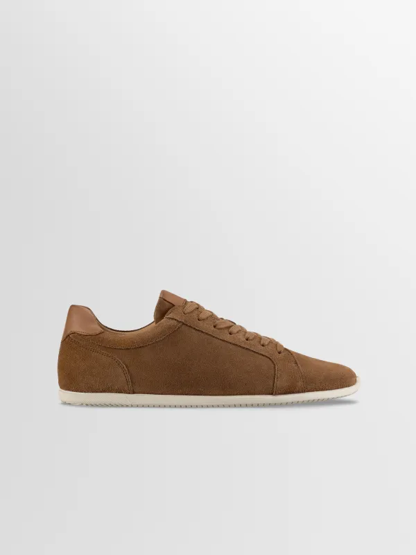 Parma Suede Sneaker in Cognac made by Koio