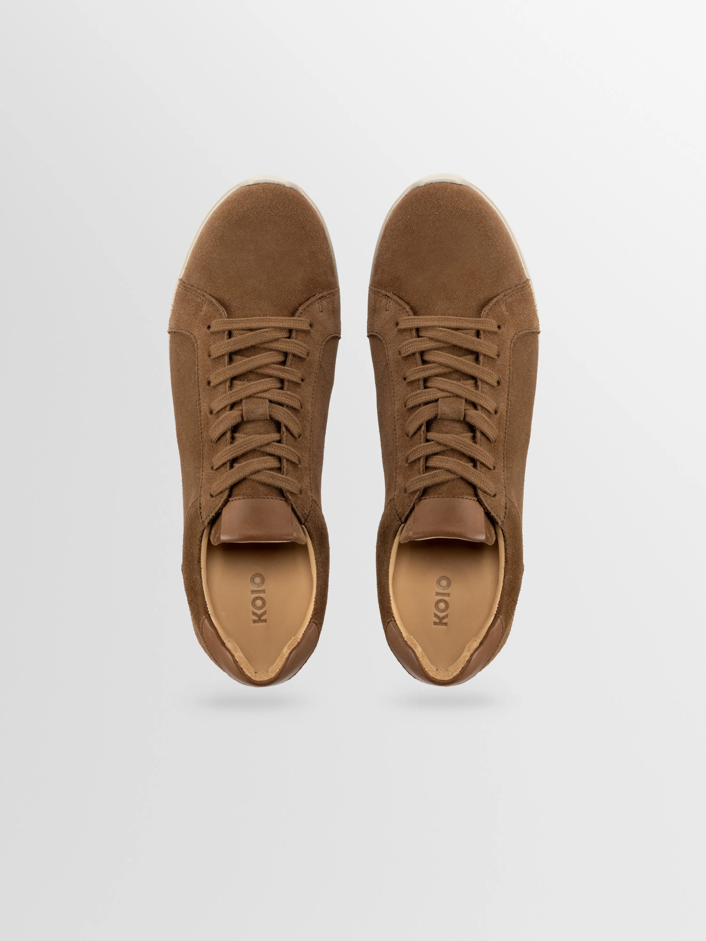 Parma Suede Sneaker in Cognac sold by Koio product image thumbnail 3